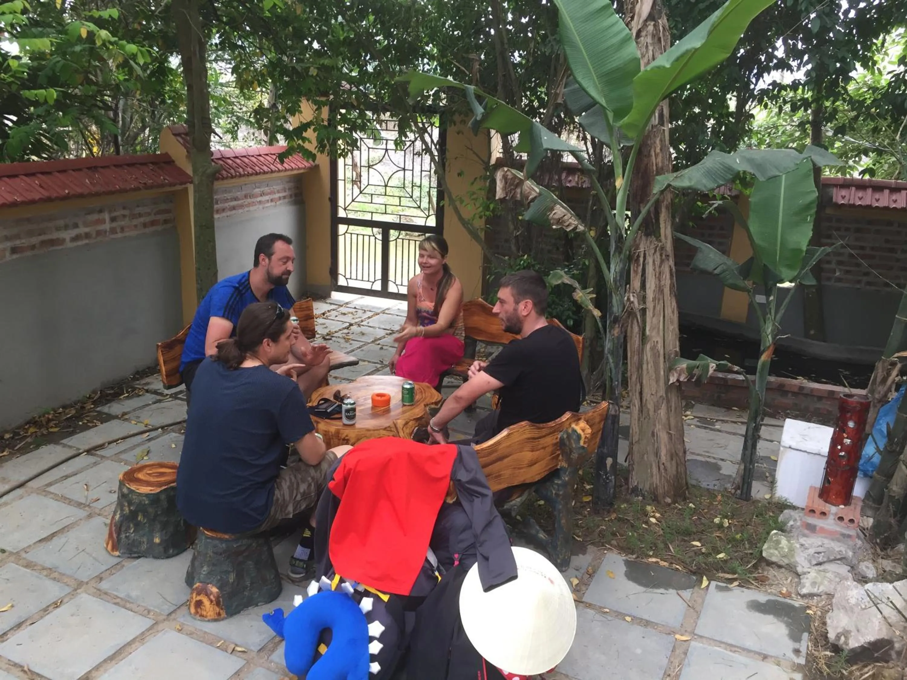 Garden in Hoang Giang Homestay