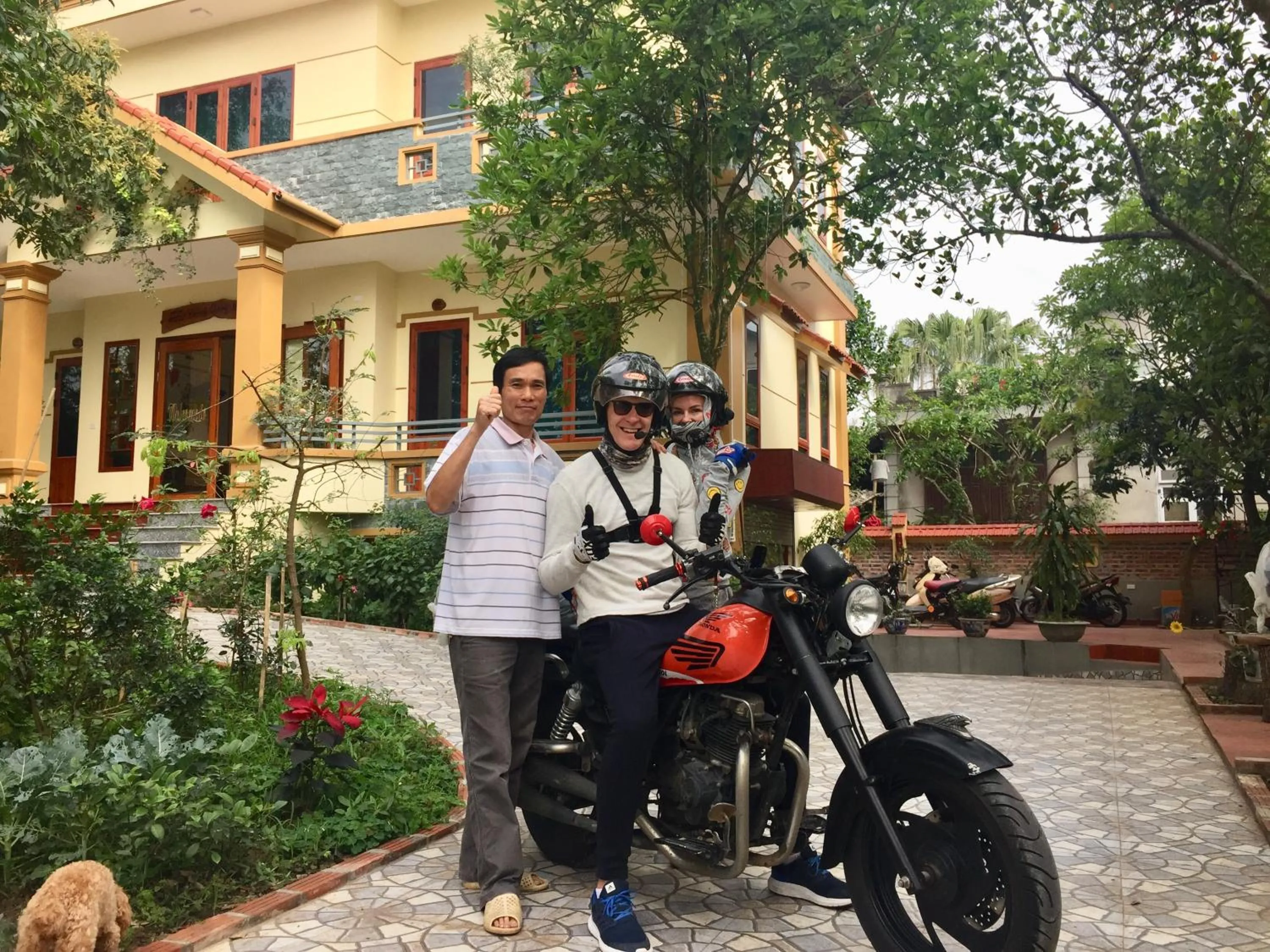 Garden in Hoang Giang Homestay