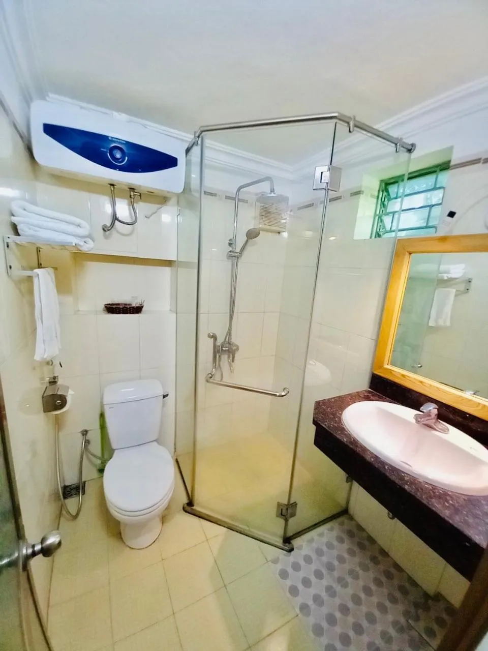 Toilet in Hoang Giang Homestay