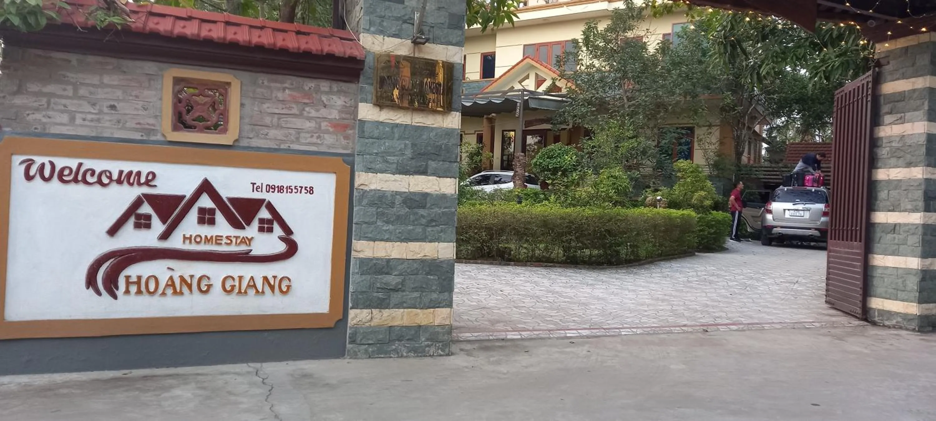 Property building in Hoang Giang Homestay