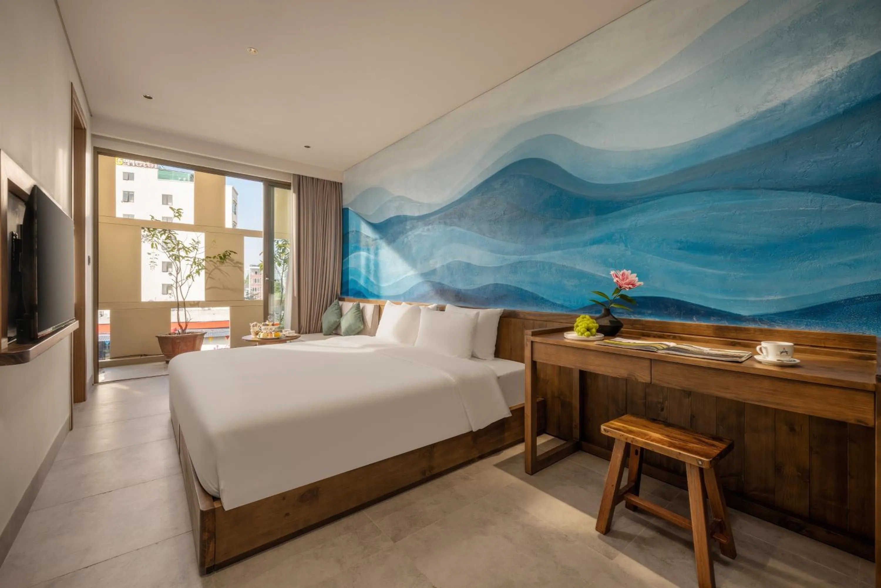 Bedroom, Bed in The Herriott Hotel & Suite