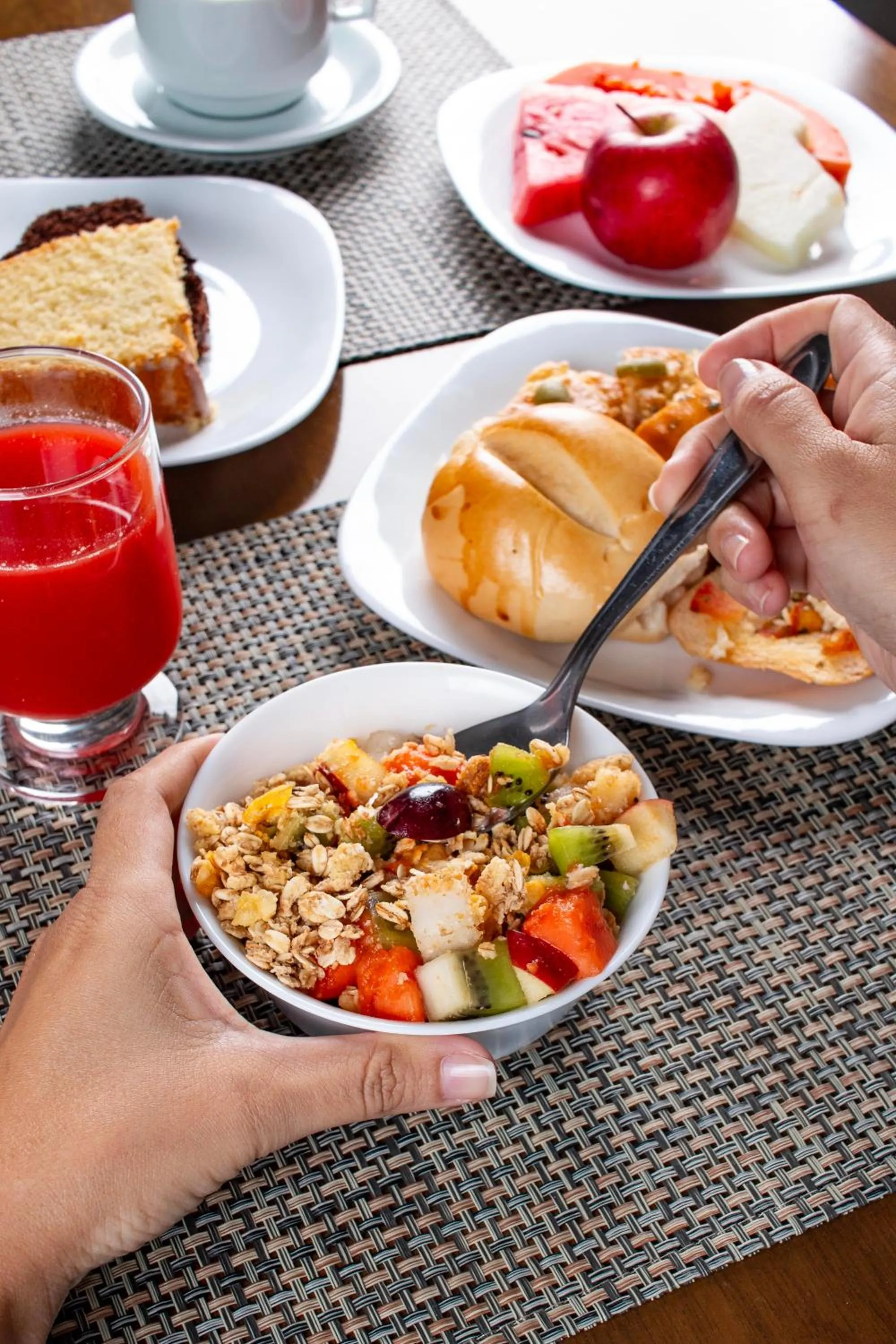 Food in Citi Executivo Hotel