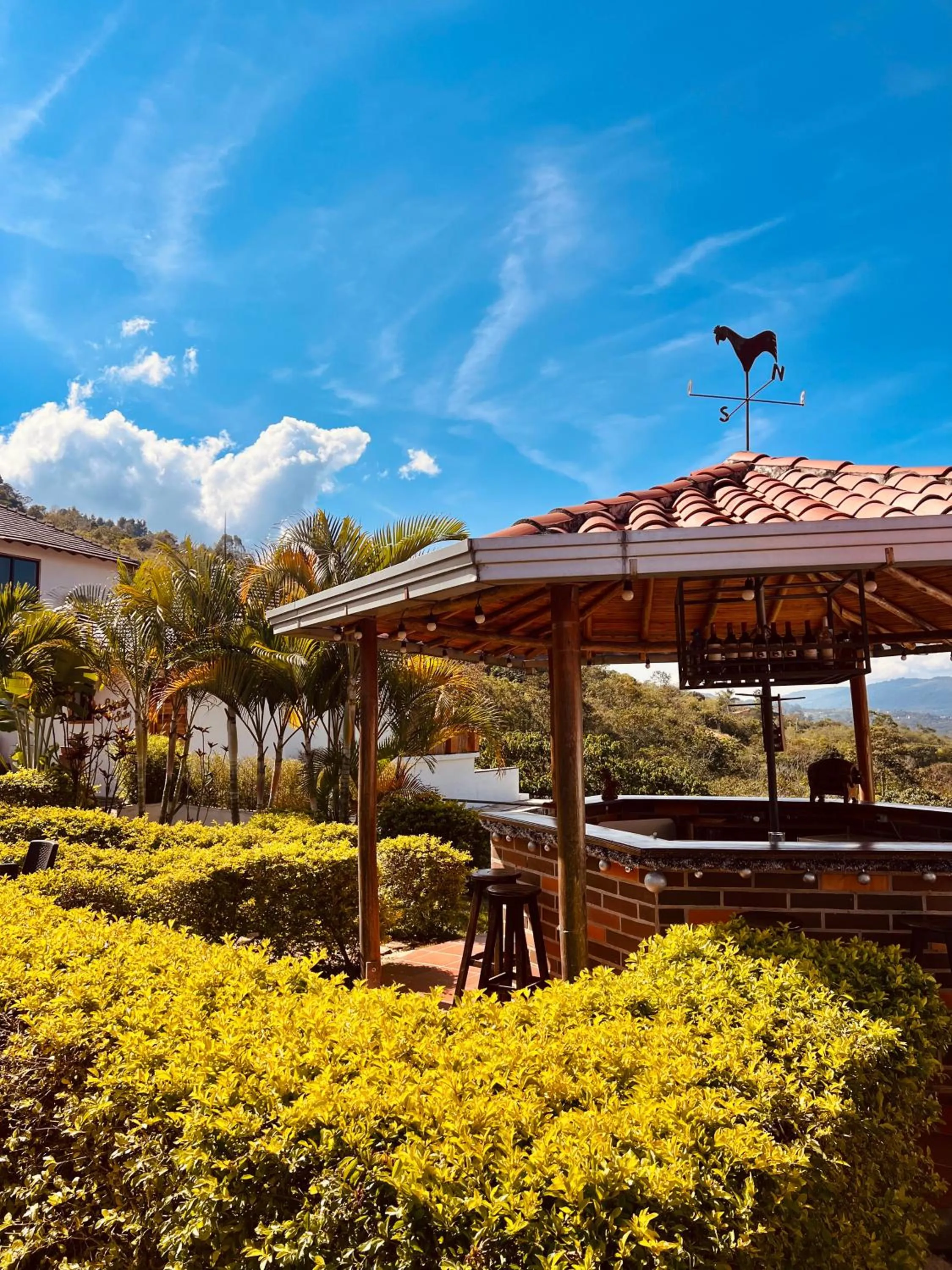 Lounge or bar in Hotel Campestre Palmas del Zamorano