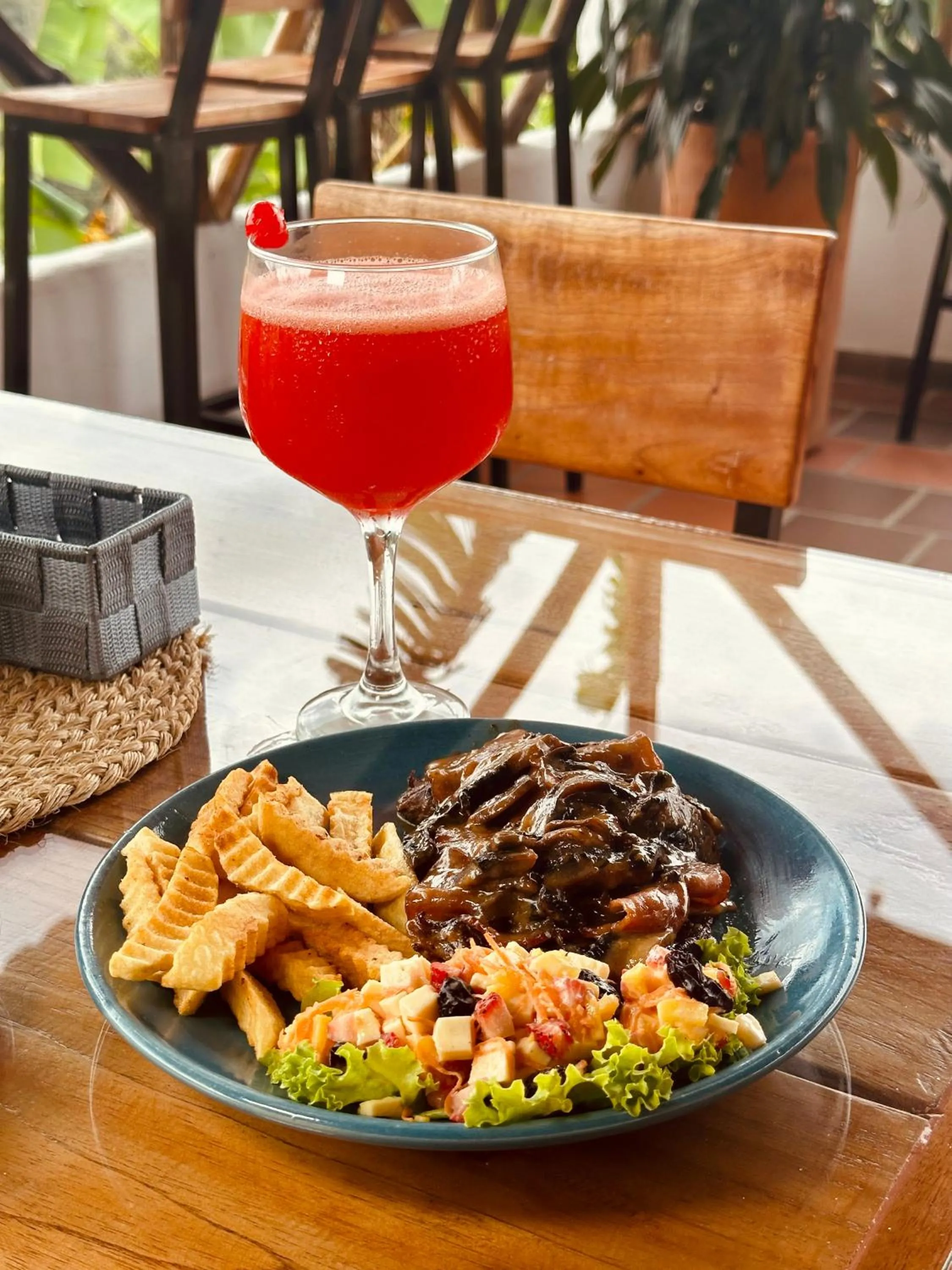 Restaurant/places to eat in Hotel Campestre Palmas del Zamorano