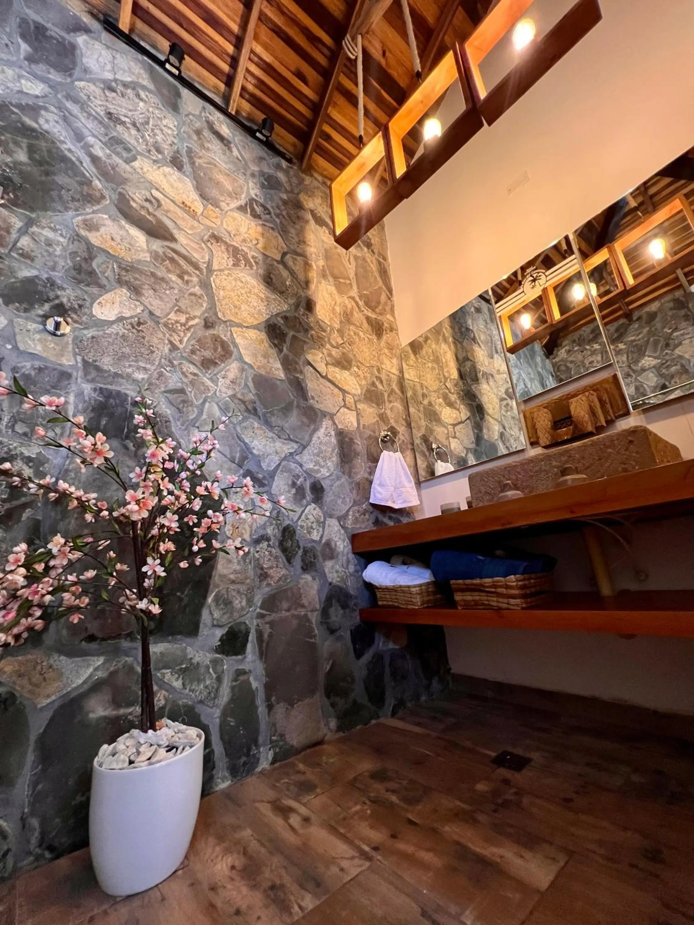 Bathroom in Hotel Campestre Palmas del Zamorano