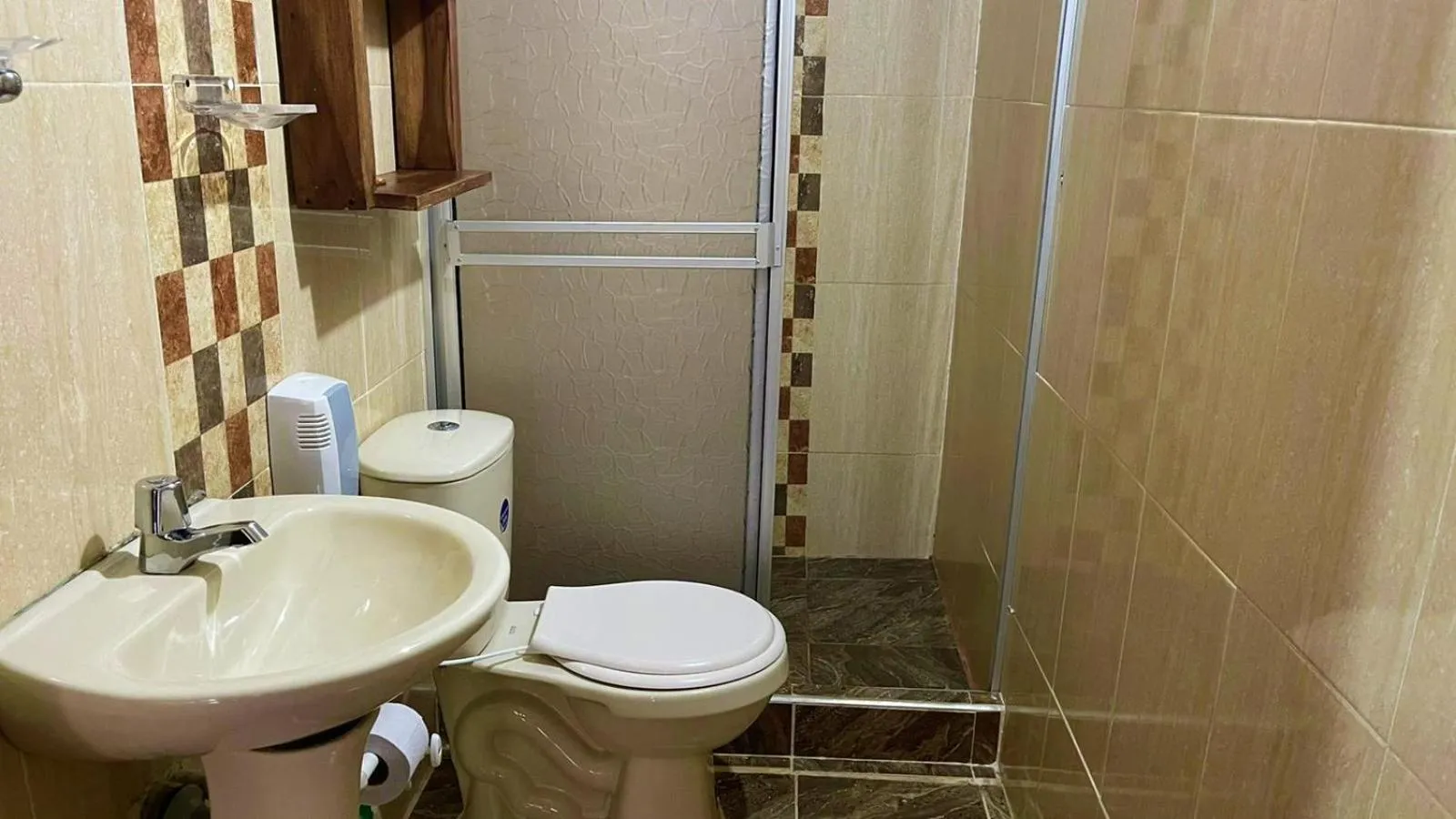 Bathroom in Hotel Campestre Palmas del Zamorano