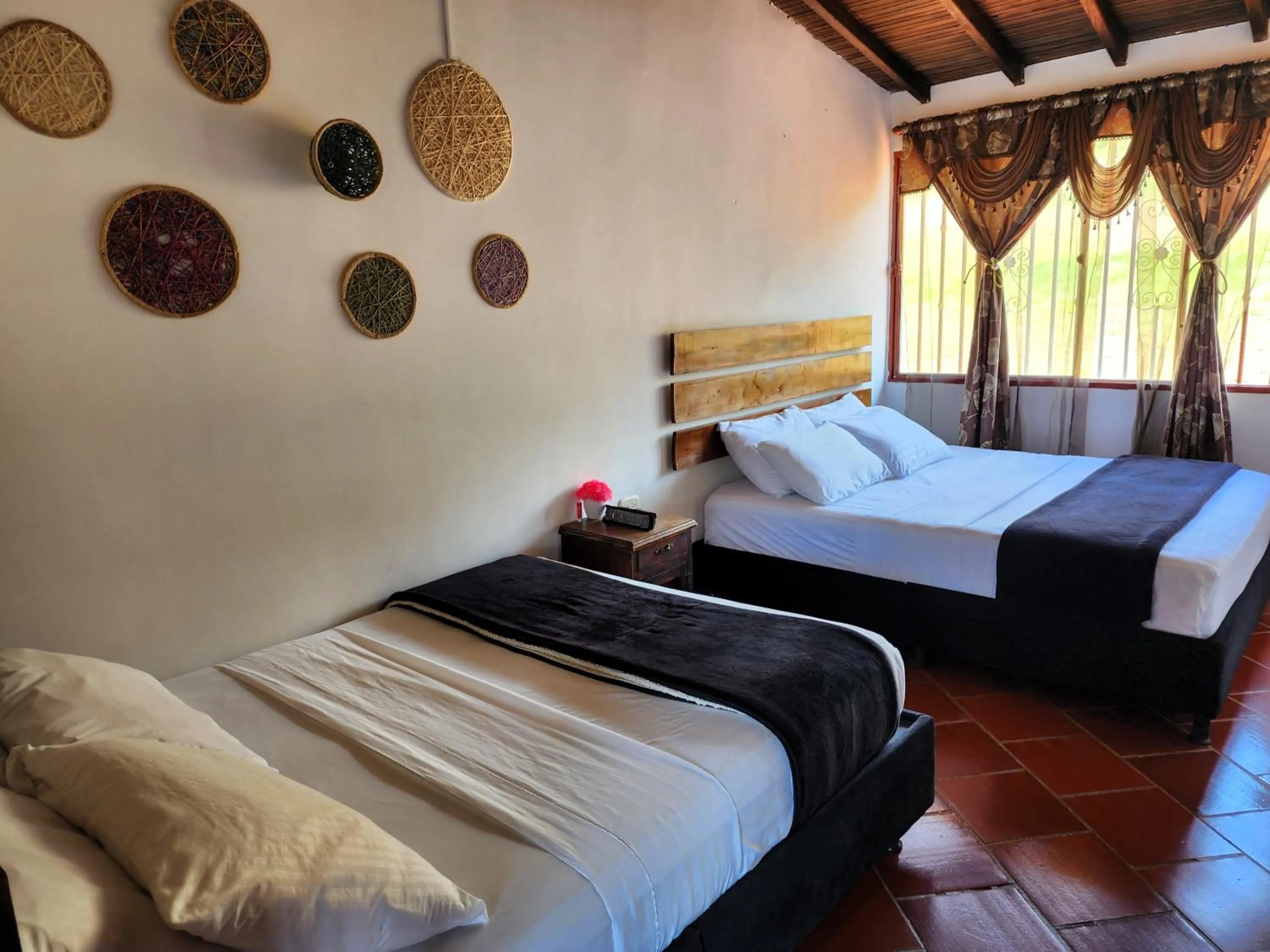 Photo of the whole room, Bed in Hotel Campestre Palmas del Zamorano