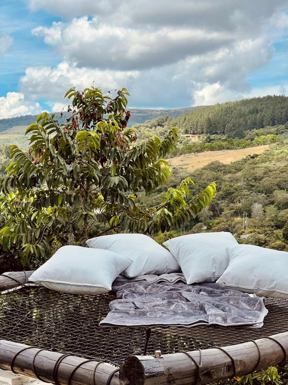 Mountain view in Hotel Campestre Palmas del Zamorano