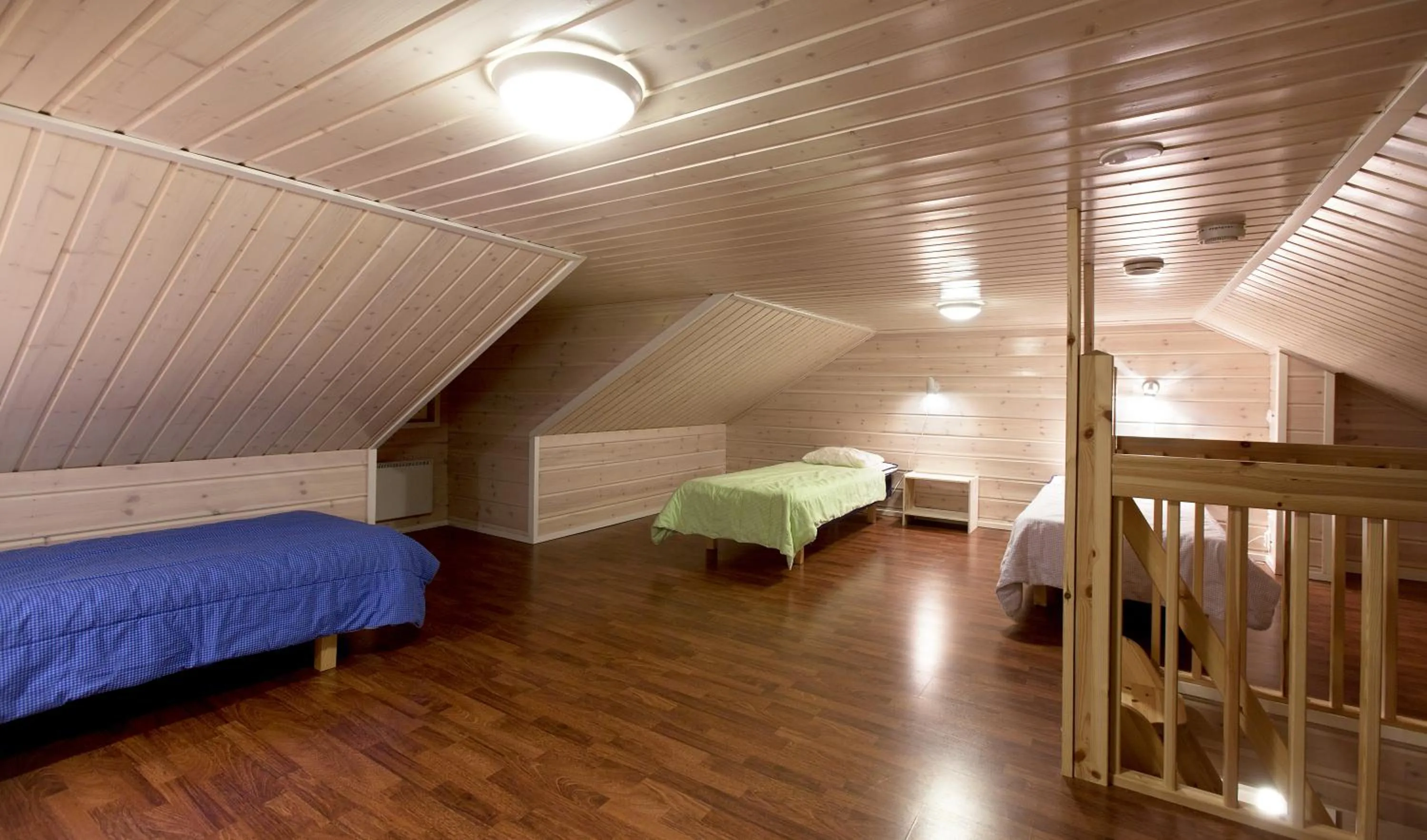 Bed in Himosport Apartments