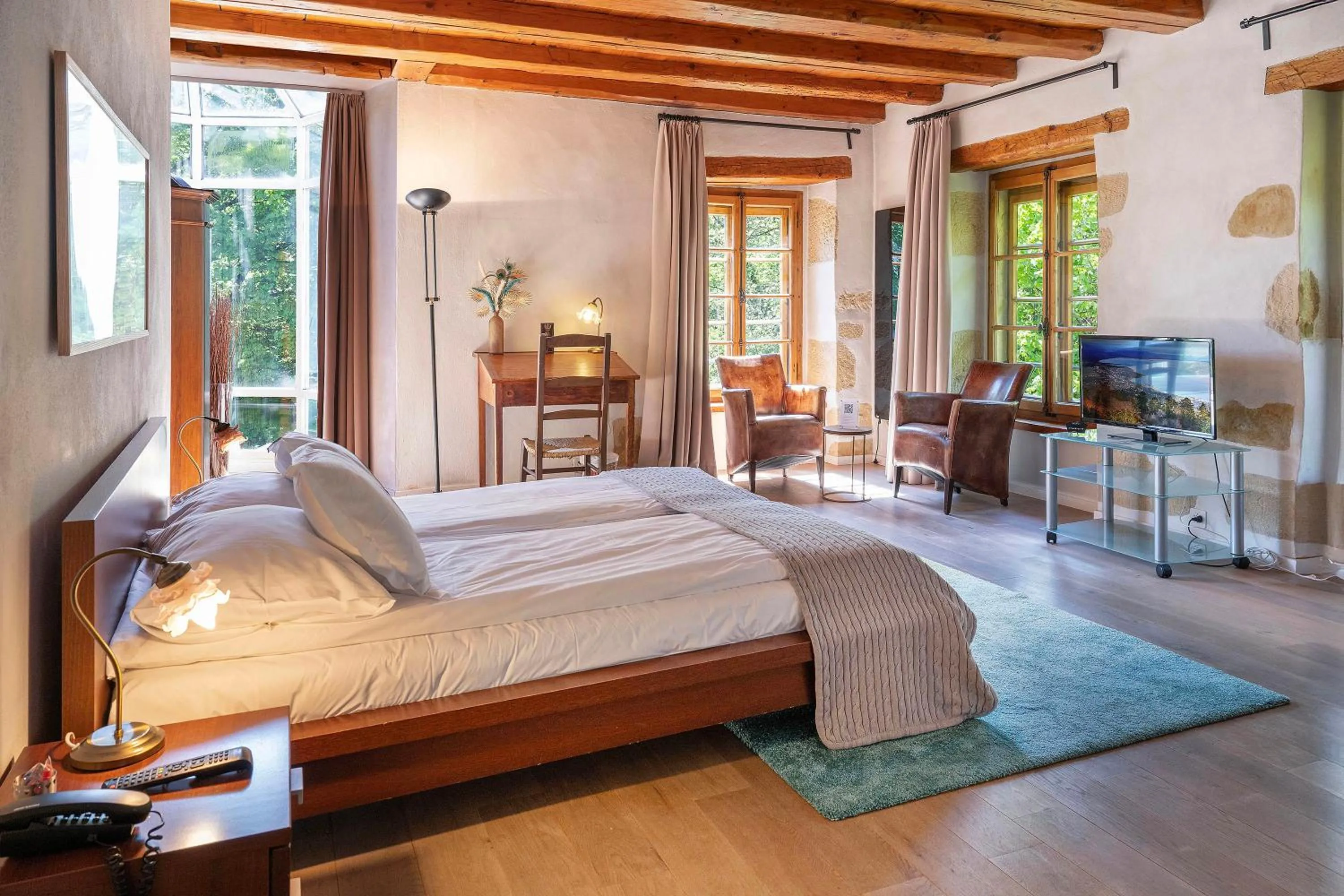 Bed in Hôtel La Maison du Prussien