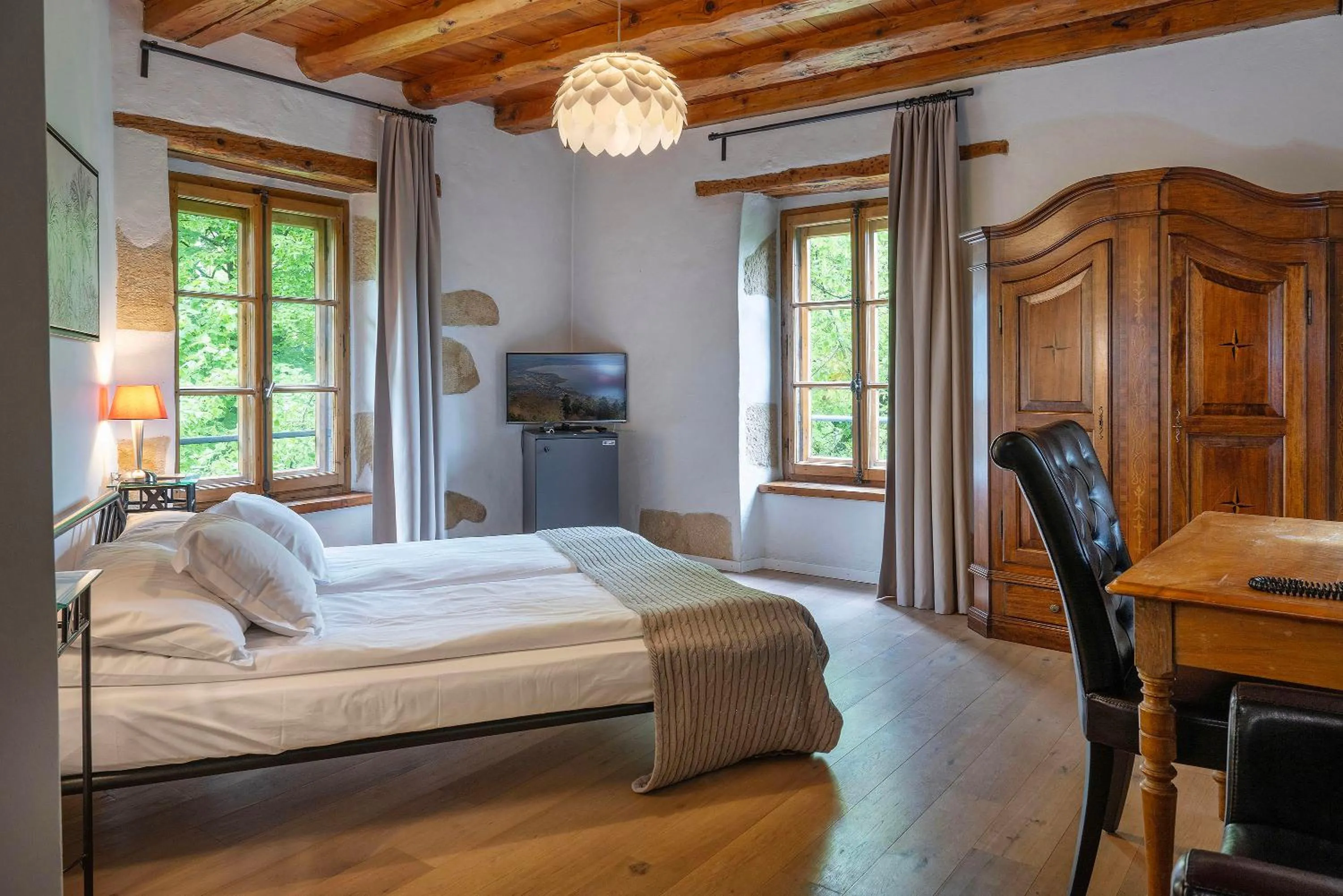 Bed in Hôtel La Maison du Prussien