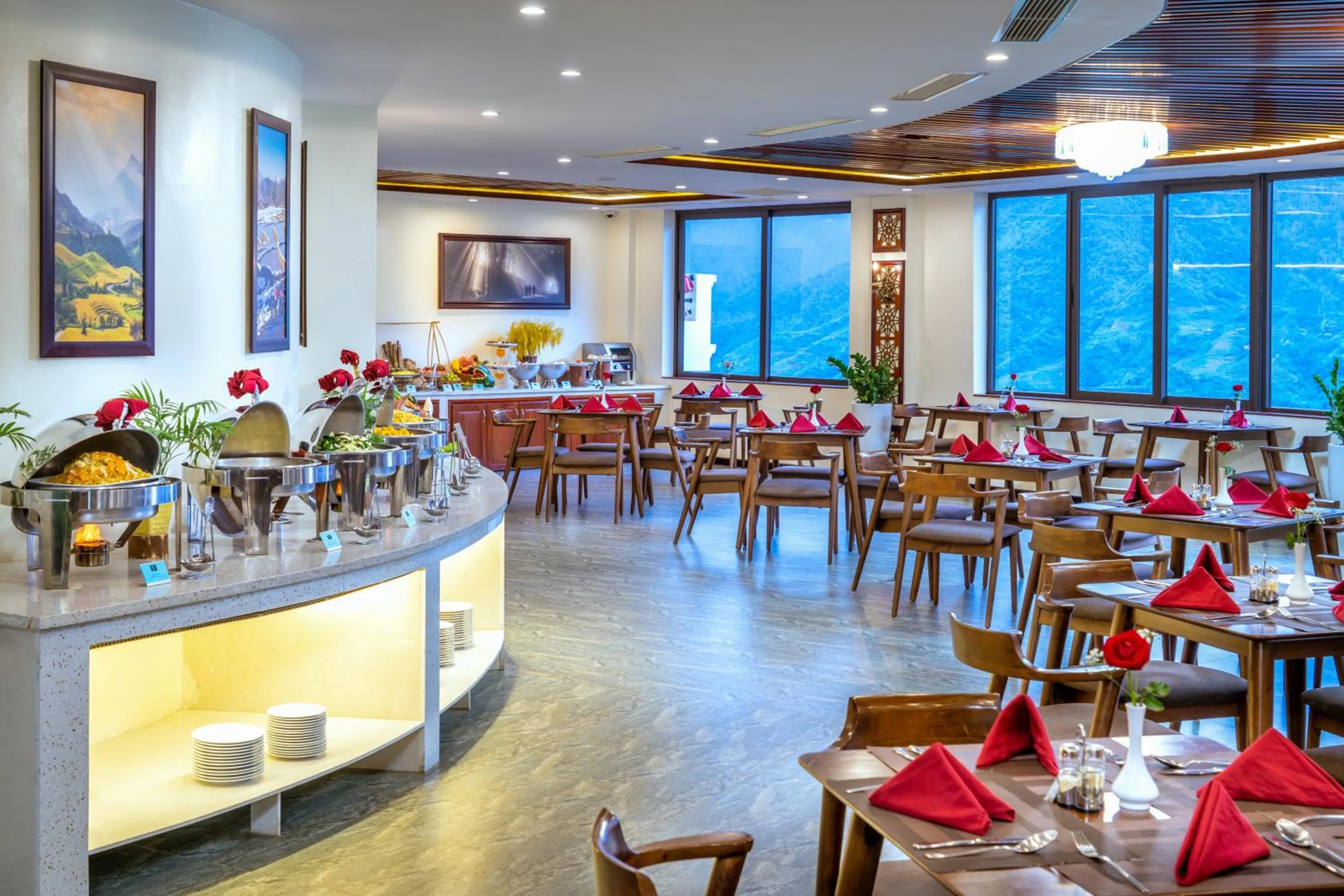 Restaurant/places to eat in Sapa Relax Hotel & Spa