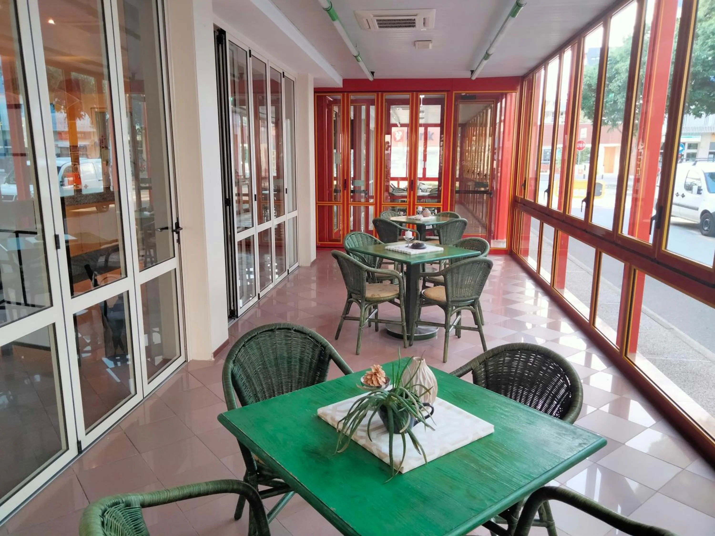 Communal lounge/ TV room in Hotel Stiefel