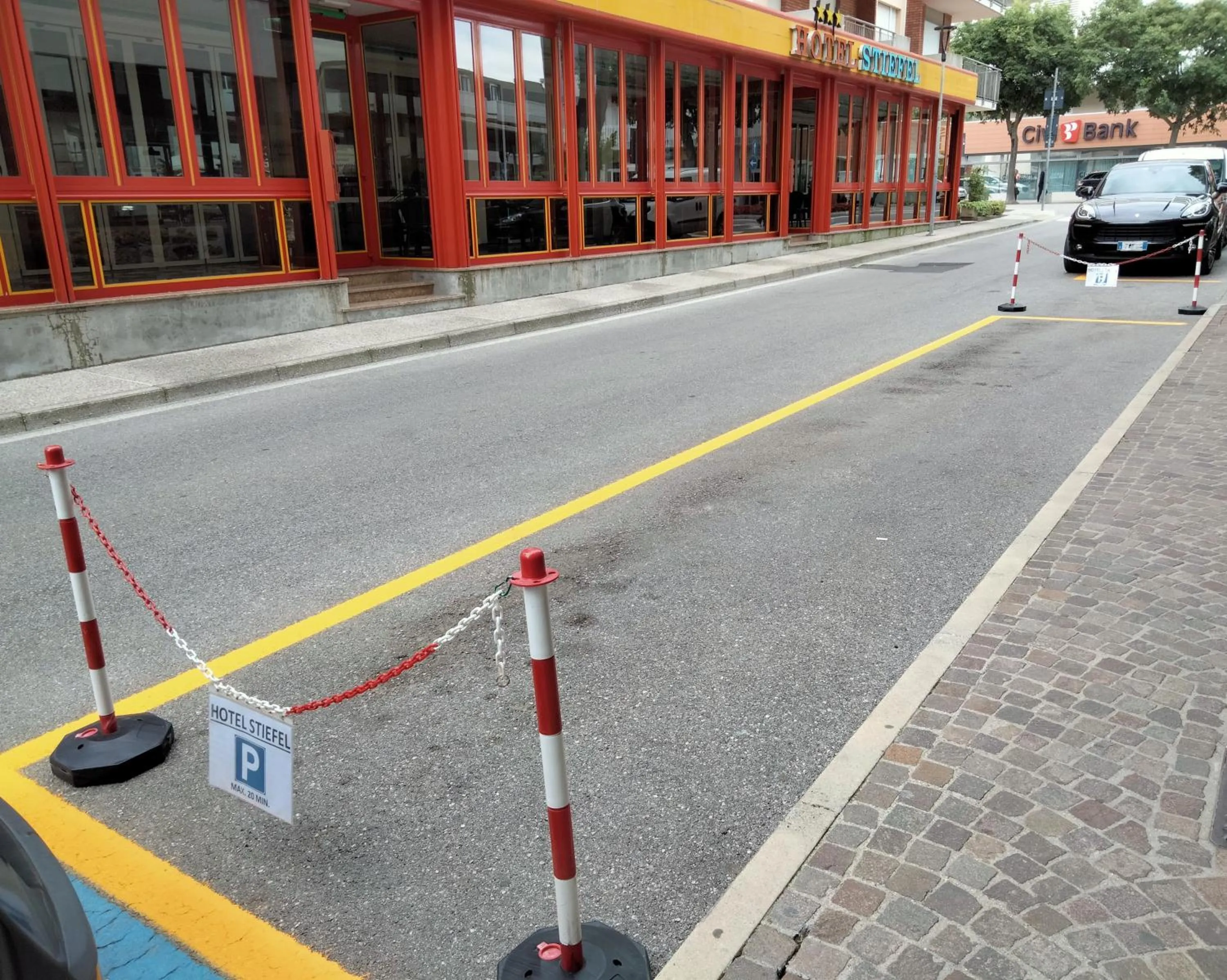 Street view in Hotel Stiefel