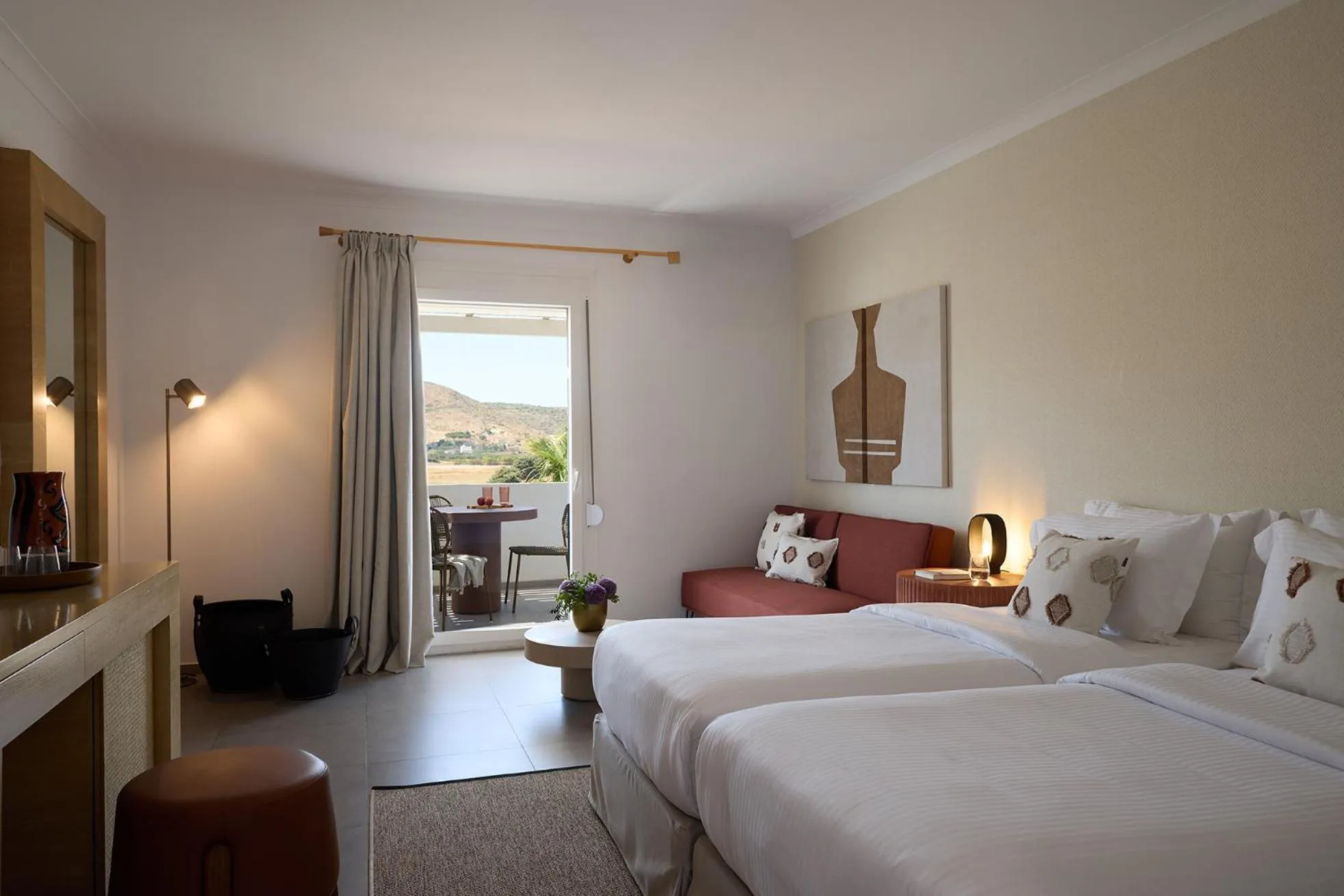 Photo of the whole room, Bed in Golden Milos Beach Ηouse by Domotel