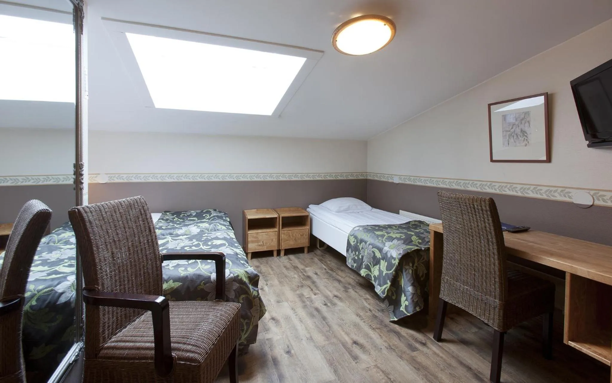 Bed in Hotel Himos