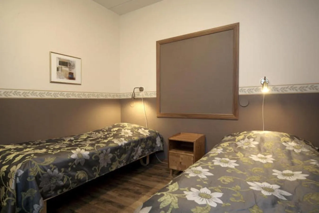 Bed in Hotel Himos