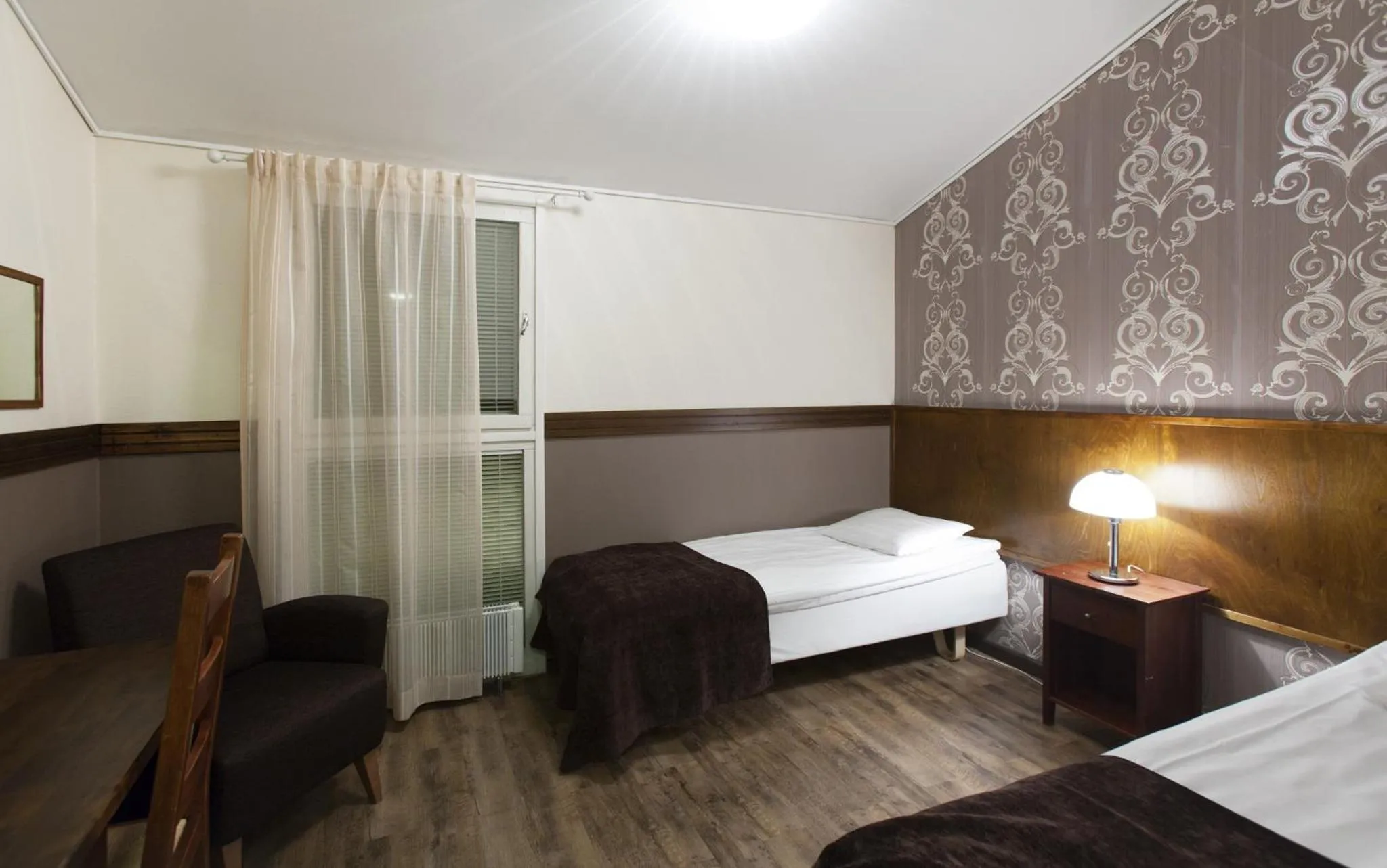 Bed in Hotel Himos