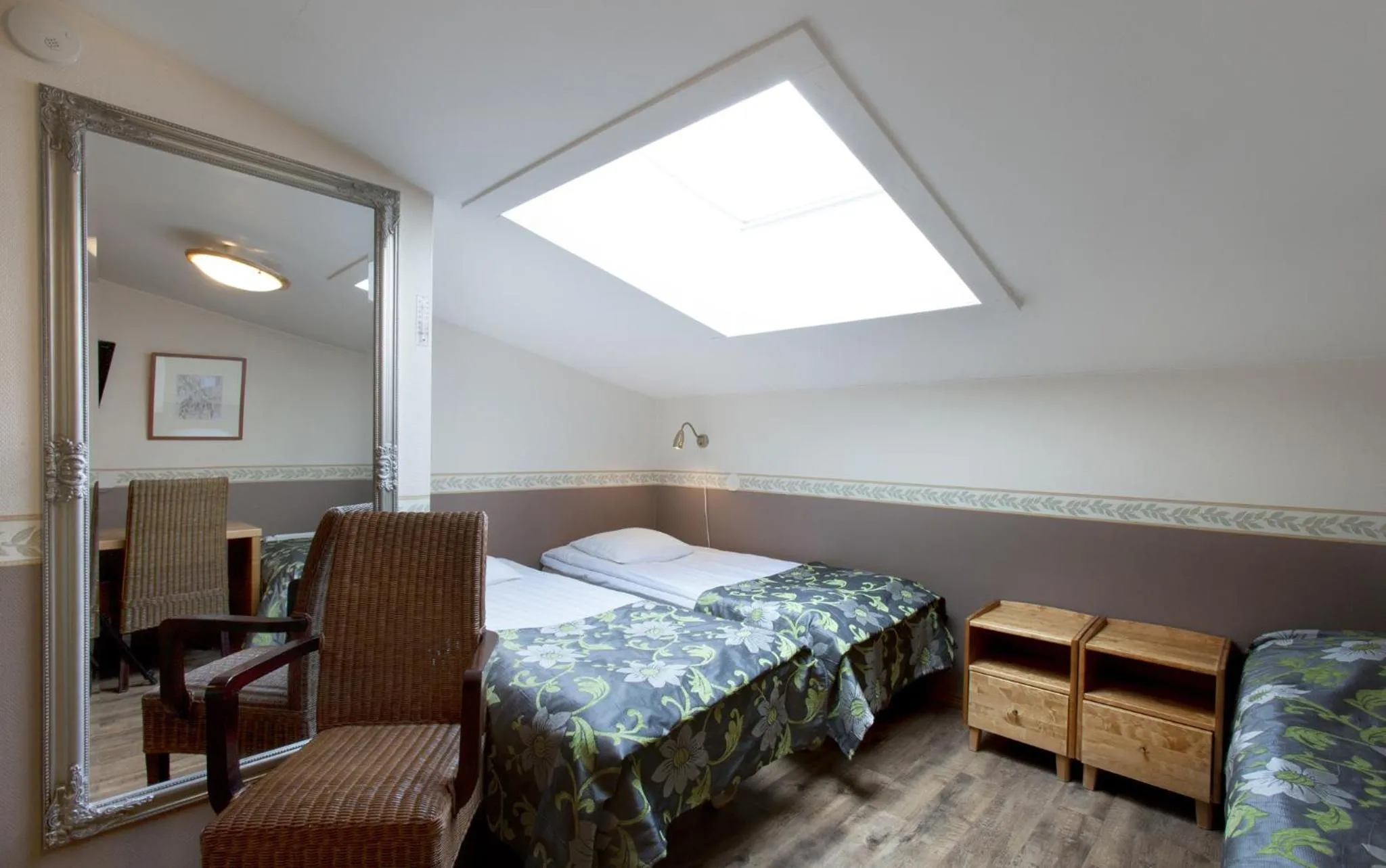 Decorative detail, Bed in Hotel Himos