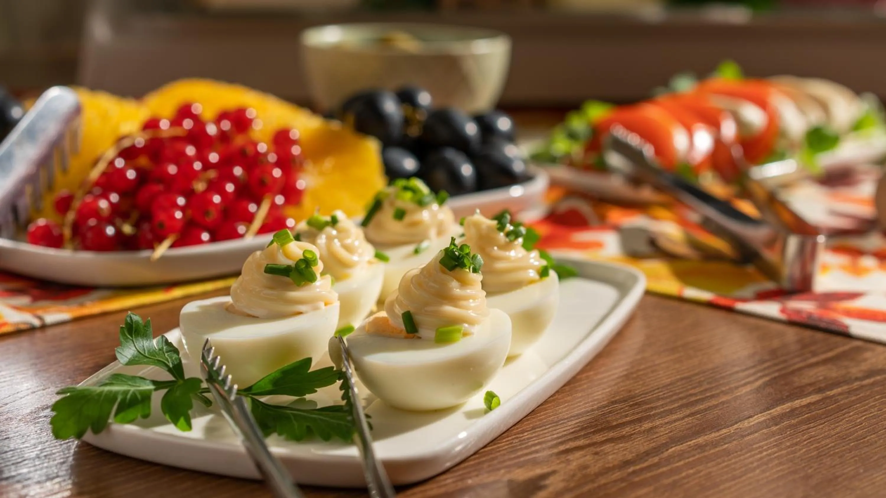 Buffet breakfast in Hotel Gaja