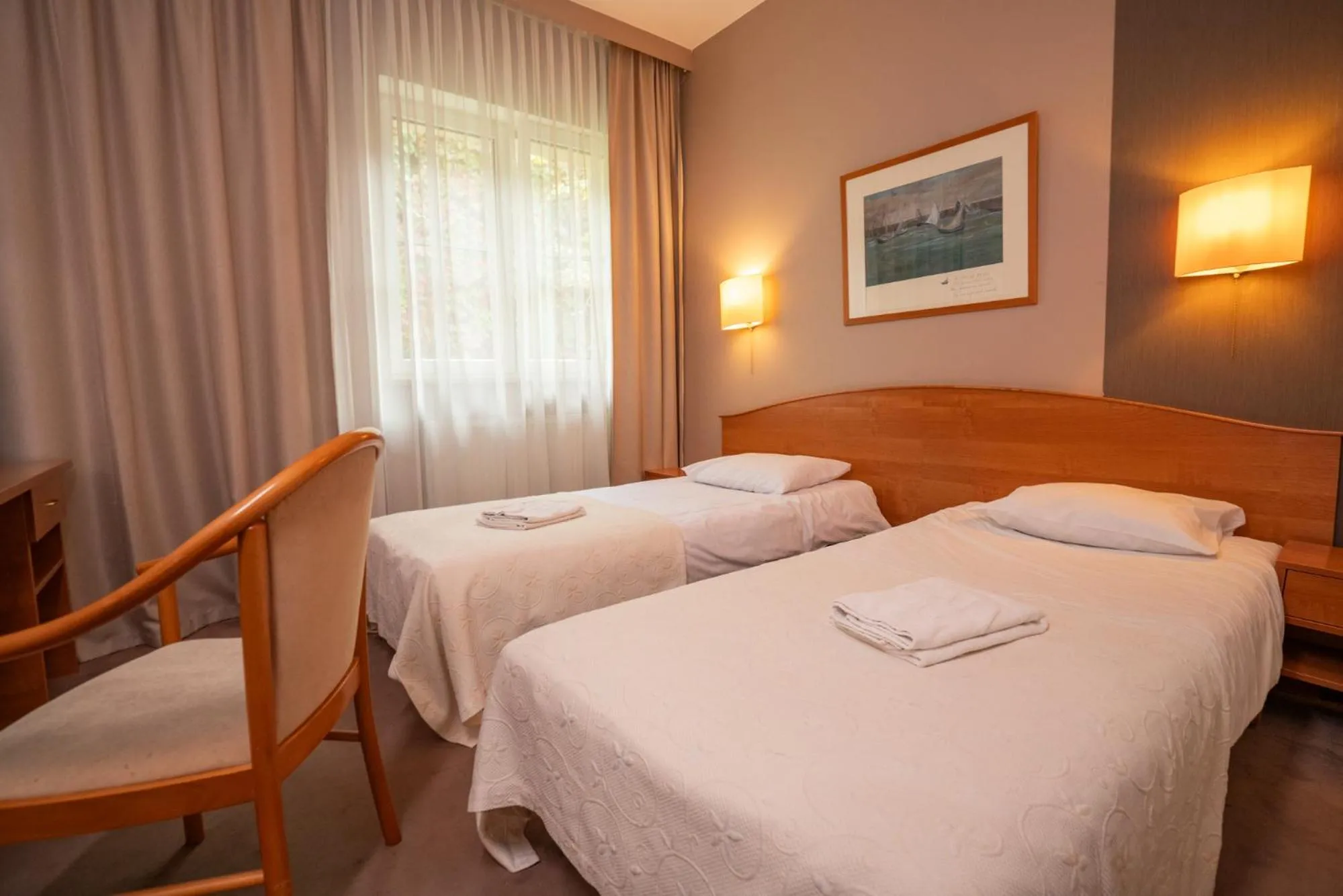 Bed in Hotel Gaja