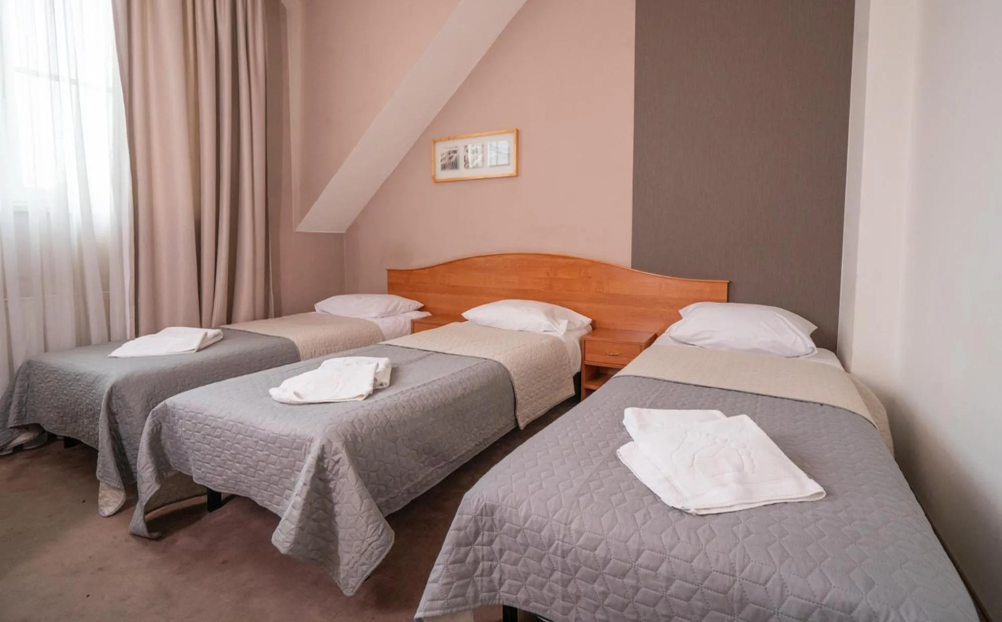 Bed in Hotel Gaja