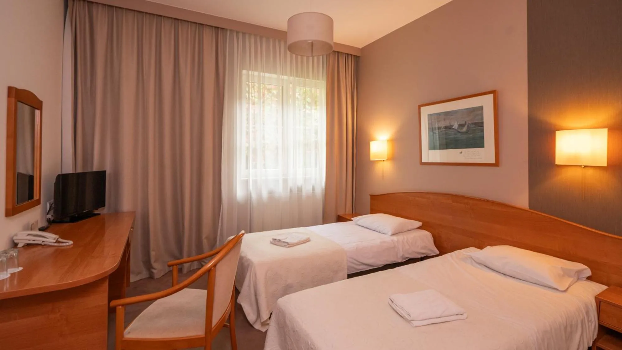 Bed in Hotel Gaja