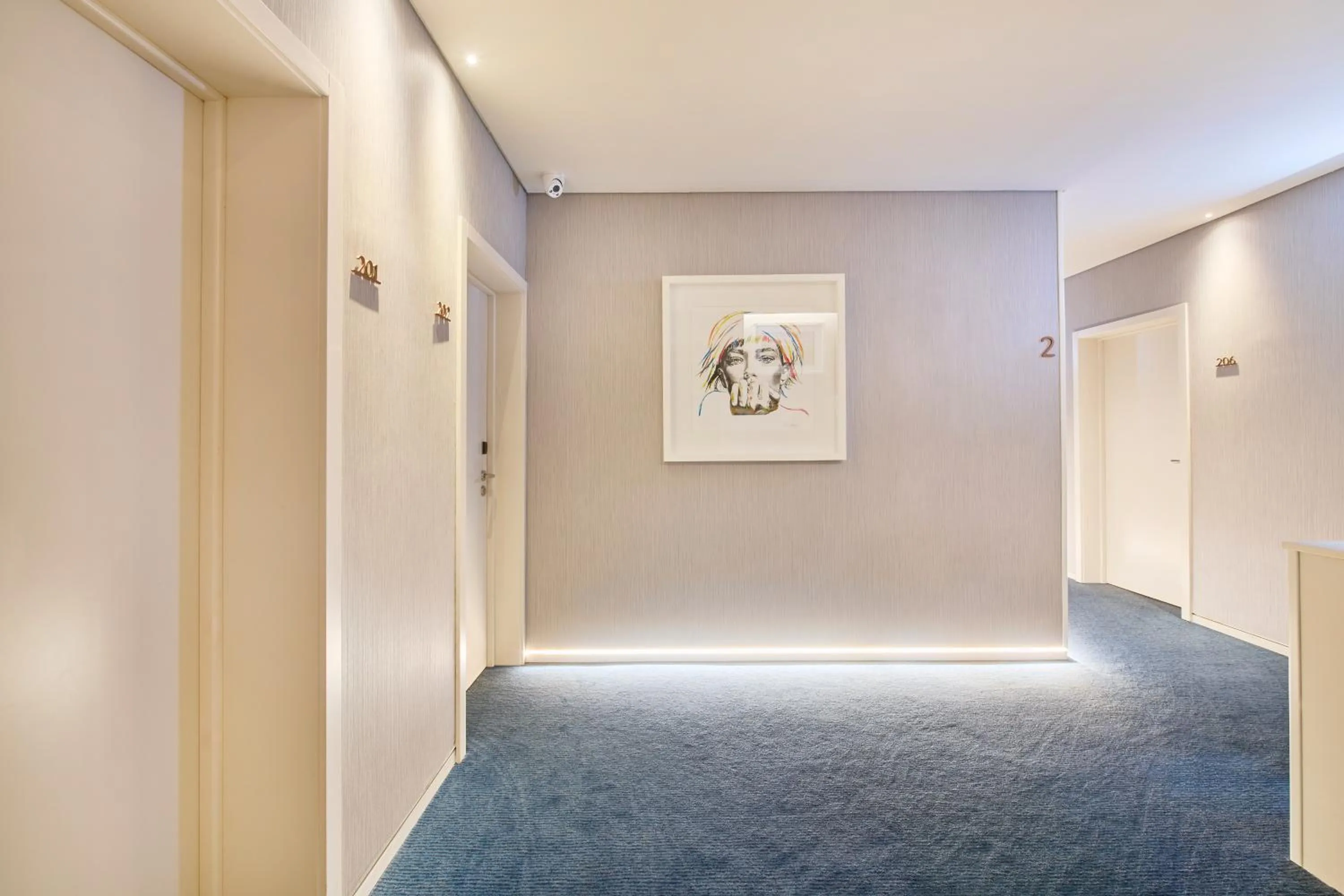 Decorative detail in Hotel Moon & Sun Braga