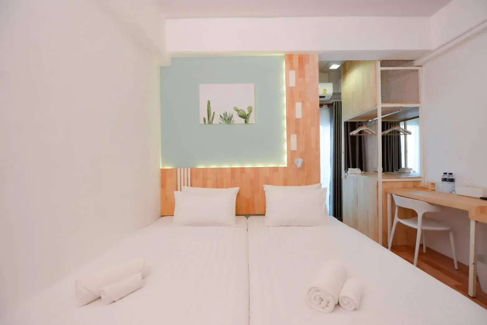 Bed in The Cozy Hotel Bed in The Cozy Hotel