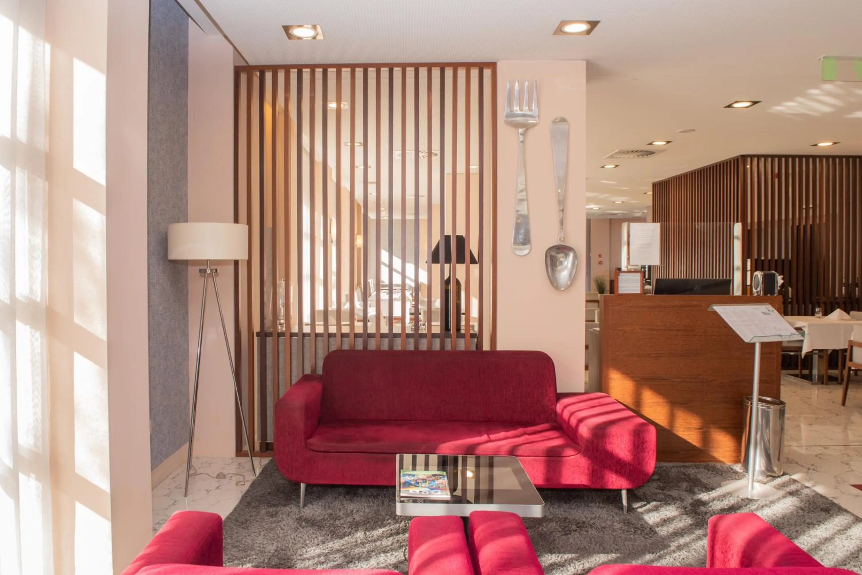 Living room in Eurostars Oporto