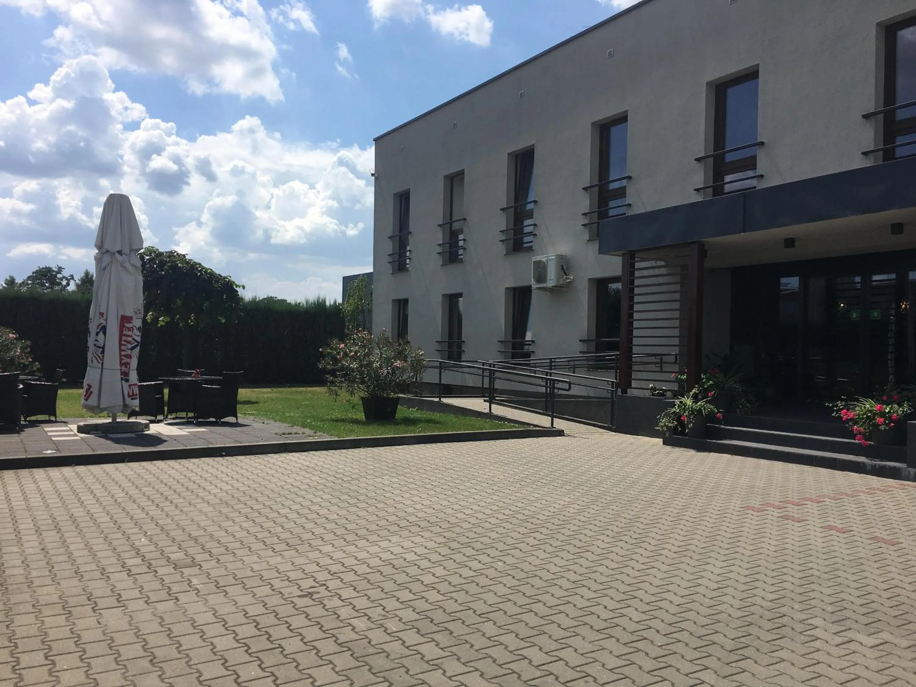 Garden in Hotel Vis A Vis