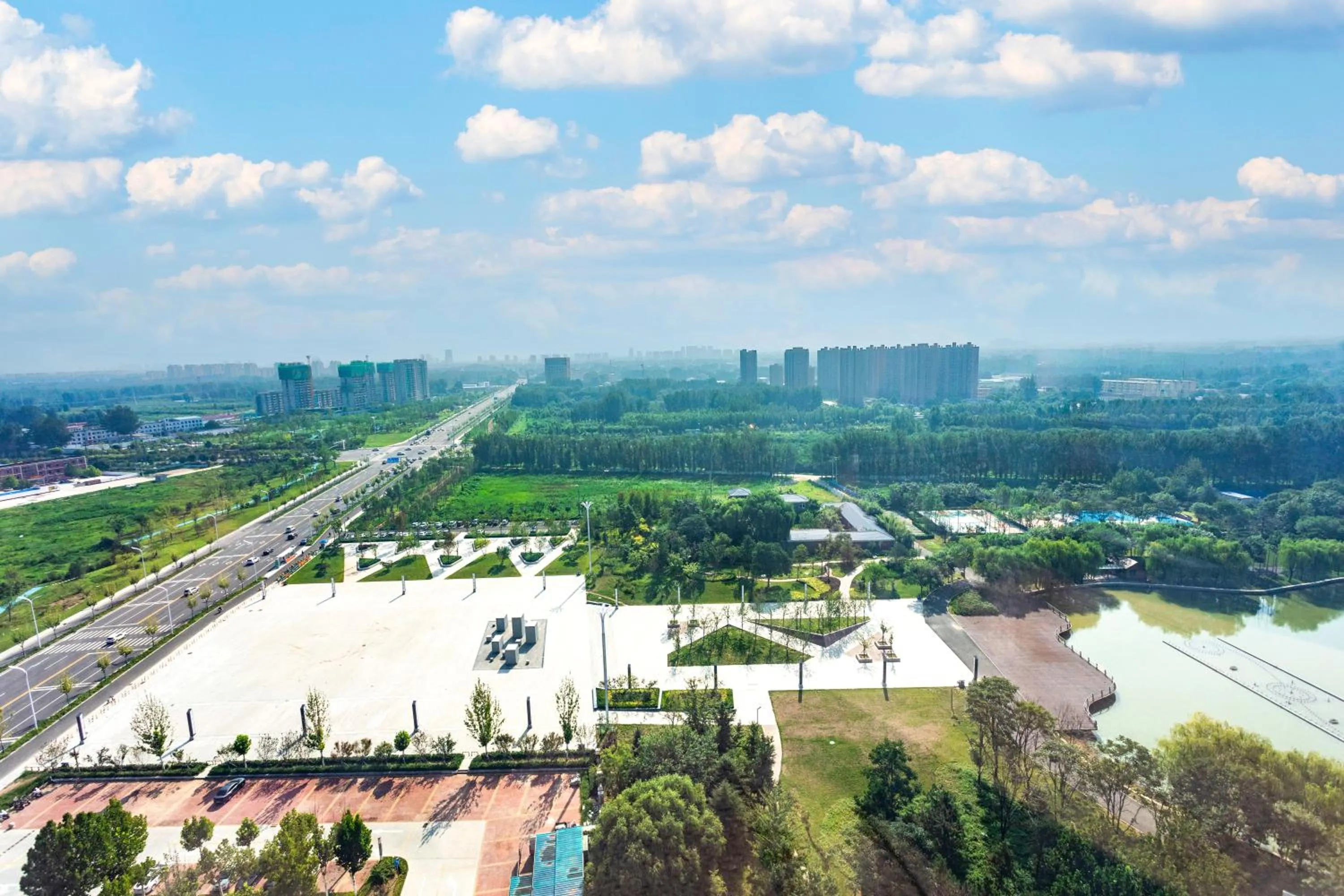Bird's eye view in Metropolo Jinjiang Yongqing Daxing International Airport Hotel