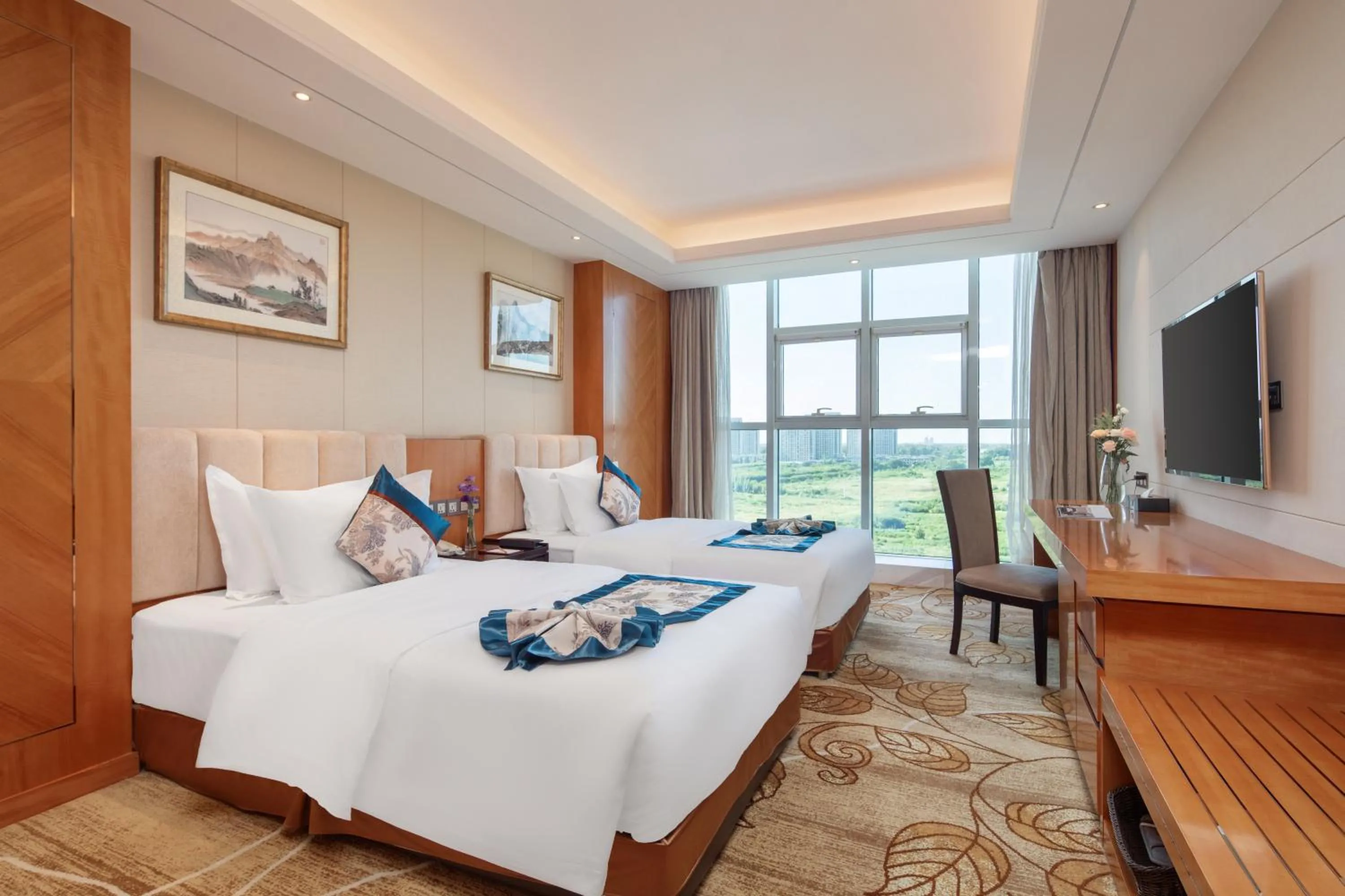 Bedroom, Bed in Metropolo Jinjiang Yongqing Daxing International Airport Hotel