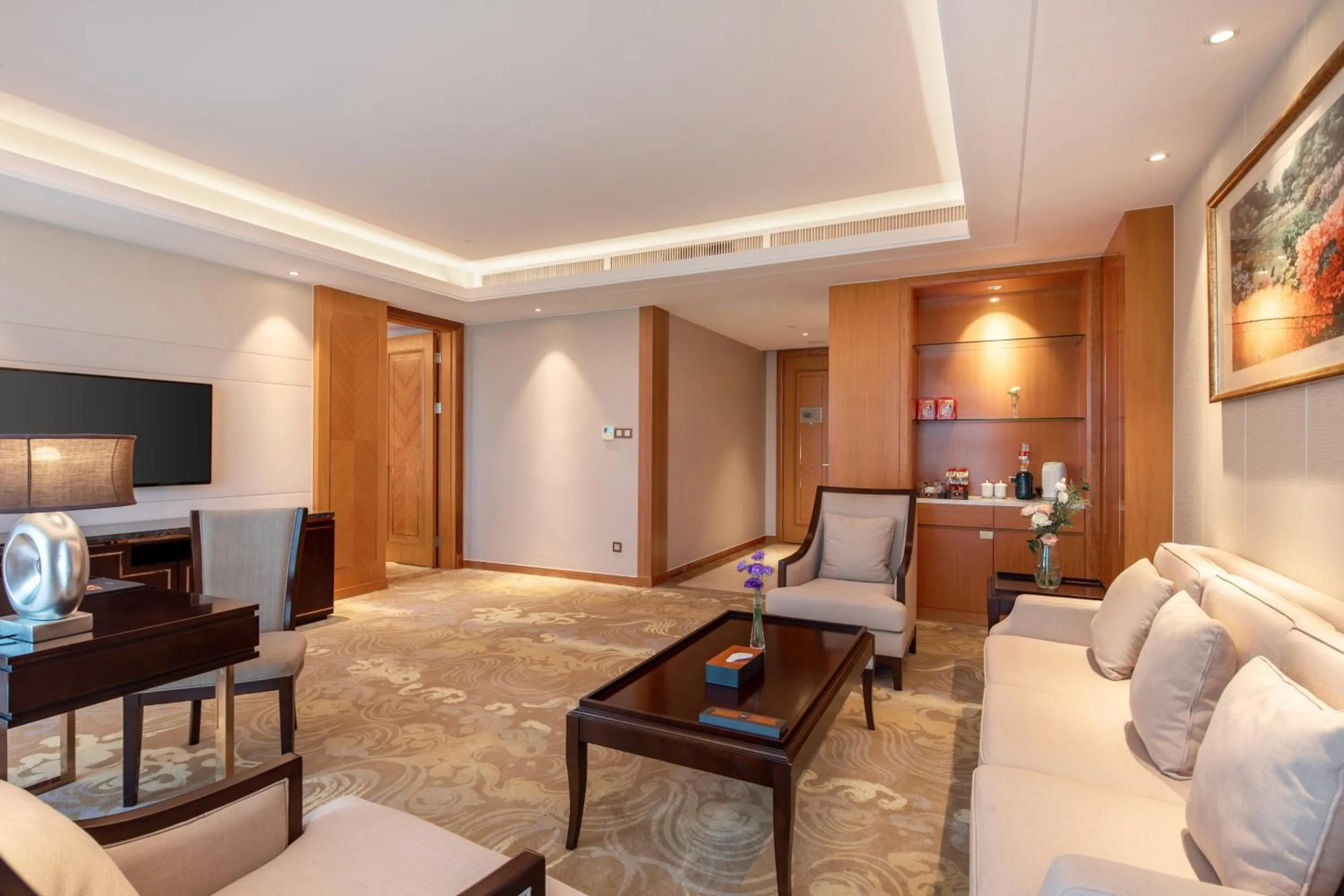 Living room in Metropolo Jinjiang Yongqing Daxing International Airport Hotel