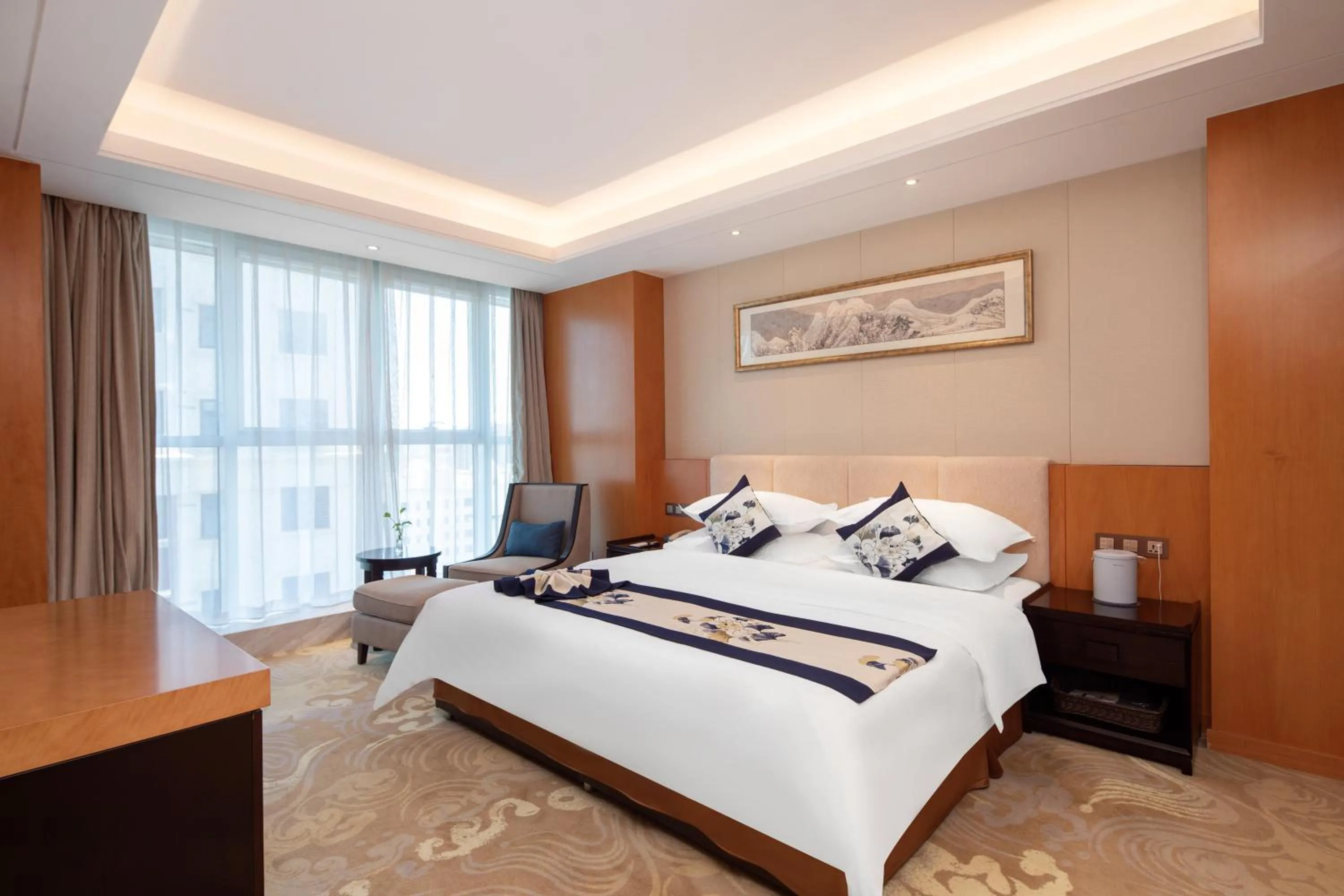 Photo of the whole room, Bed in Metropolo Jinjiang Yongqing Daxing International Airport Hotel