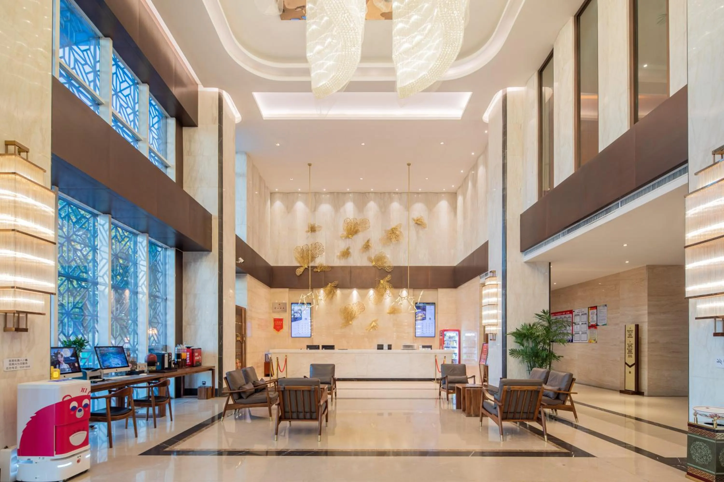 Seating area in Metropolo Jinjiang Yongqing Daxing International Airport Hotel
