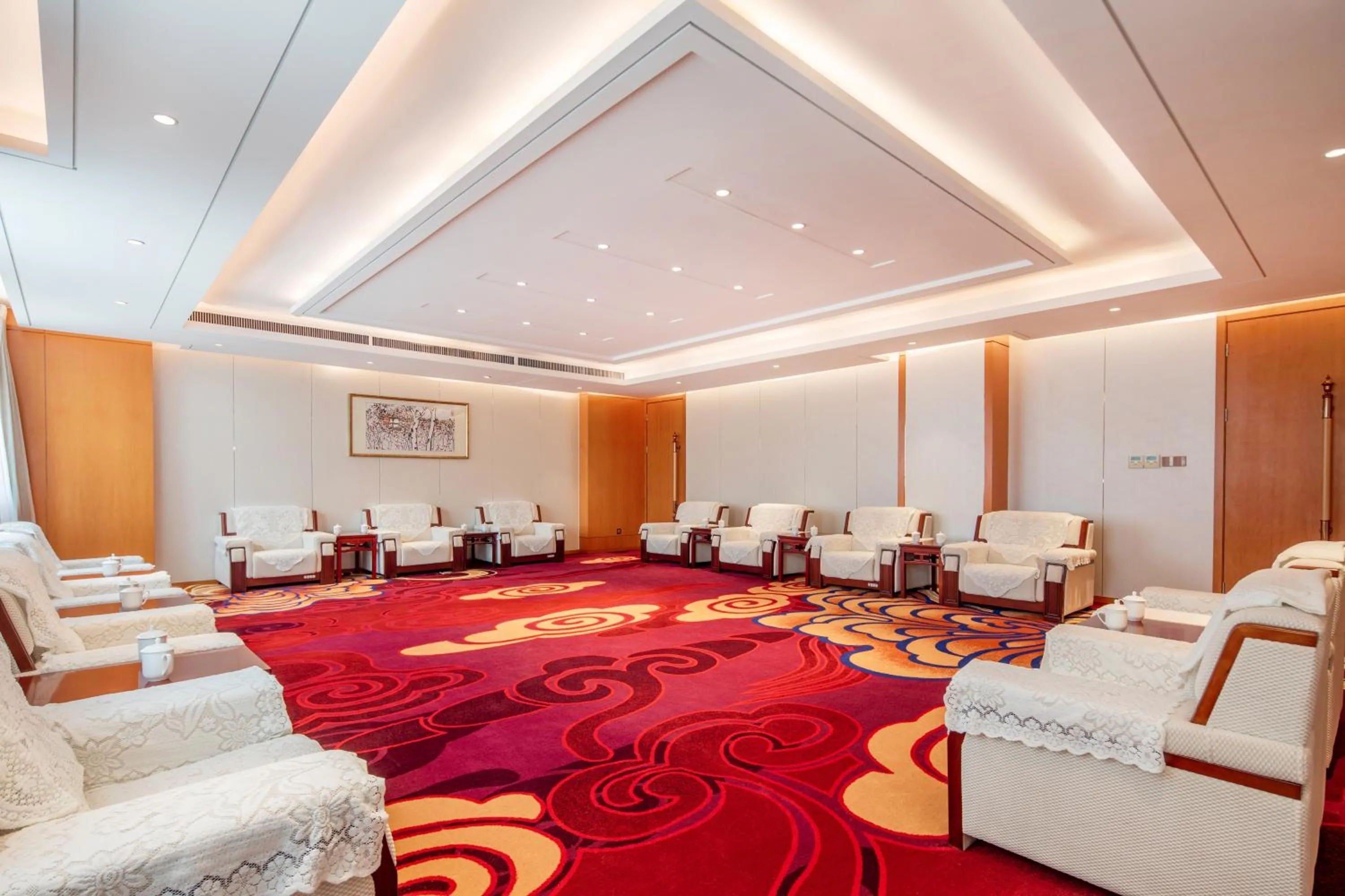 Seating area in Metropolo Jinjiang Yongqing Daxing International Airport Hotel