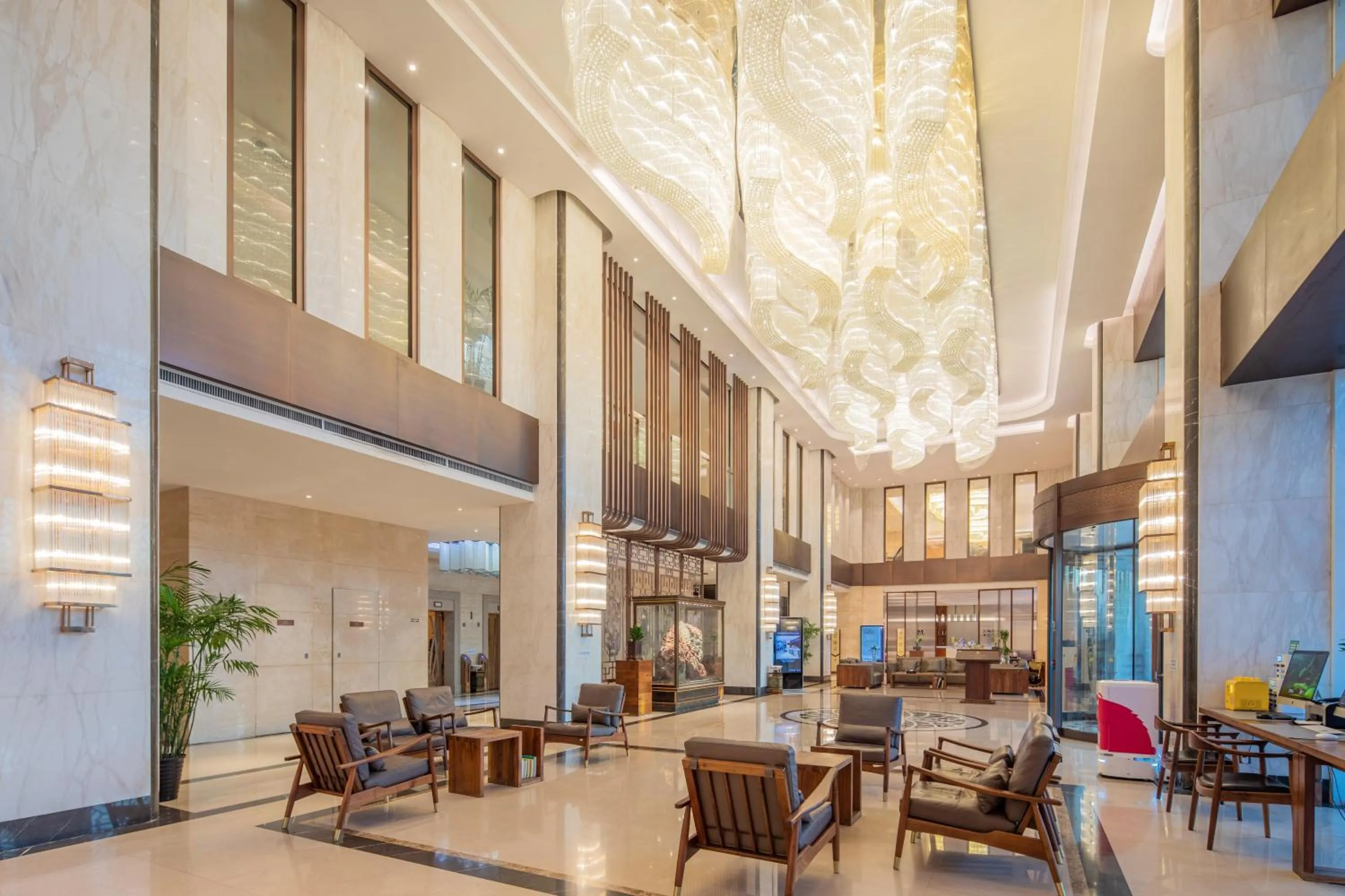 Seating area in Metropolo Jinjiang Yongqing Daxing International Airport Hotel