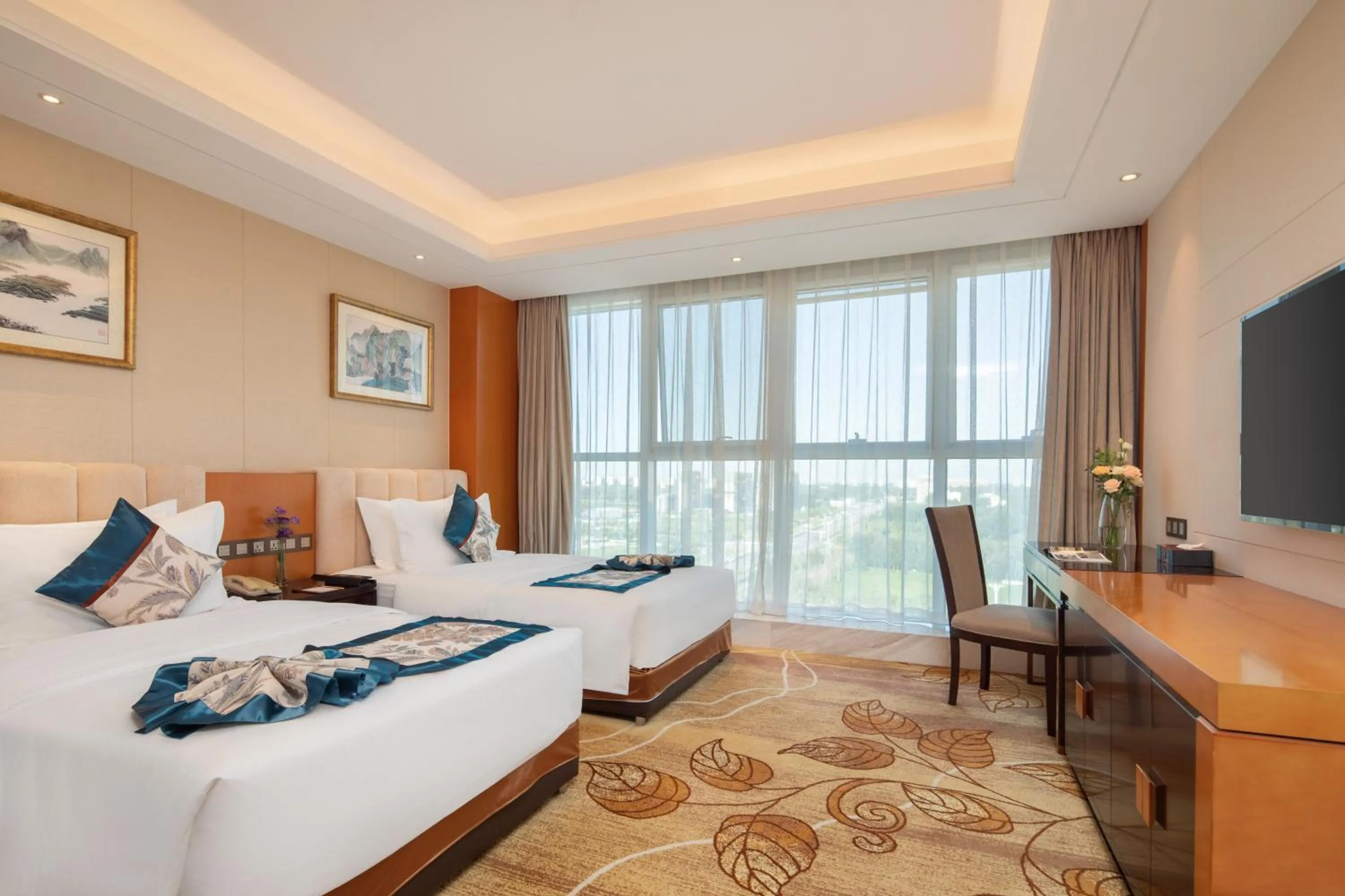 Photo of the whole room, Bed in Metropolo Jinjiang Yongqing Daxing International Airport Hotel