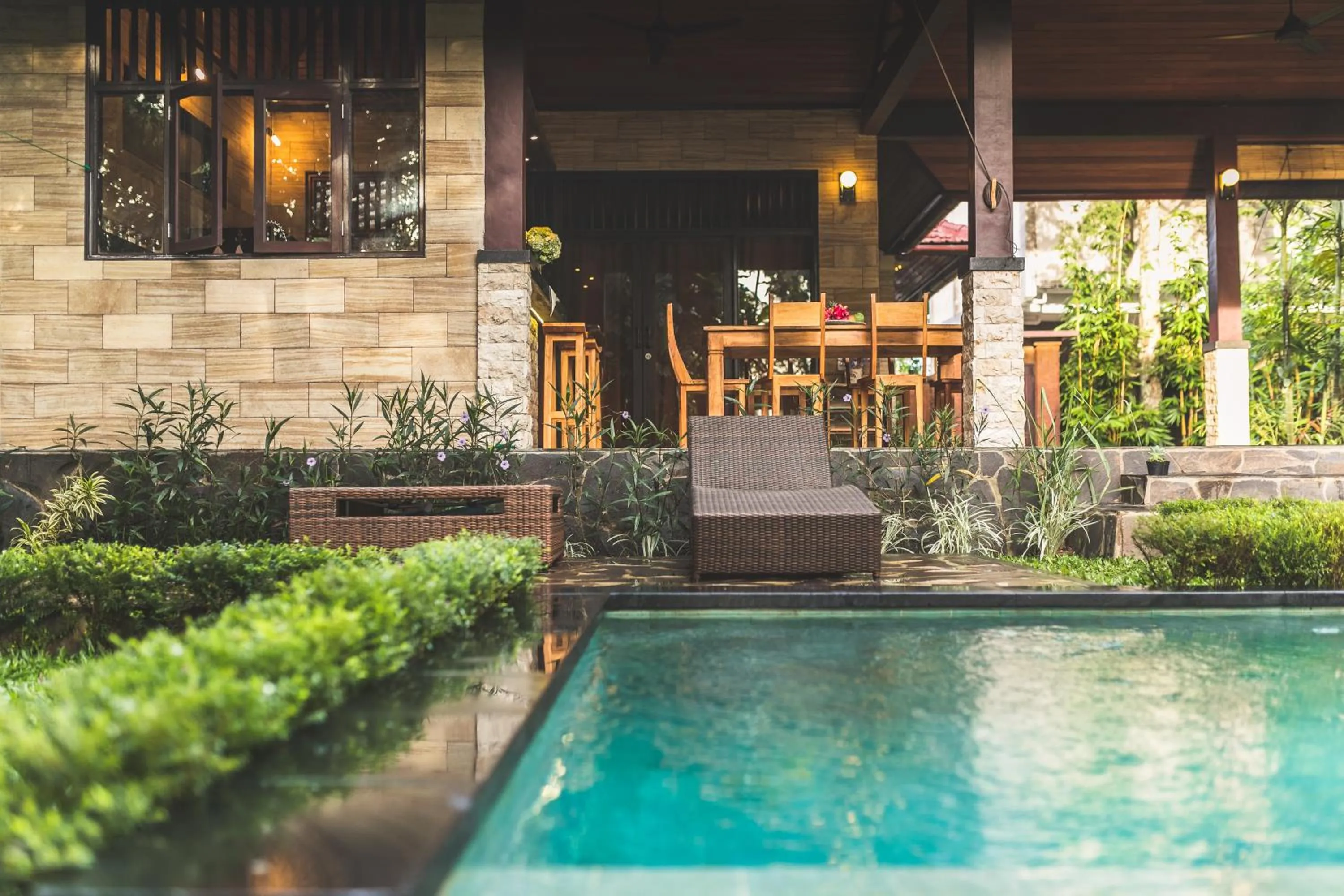 Property building in A Priori Villa Ubud