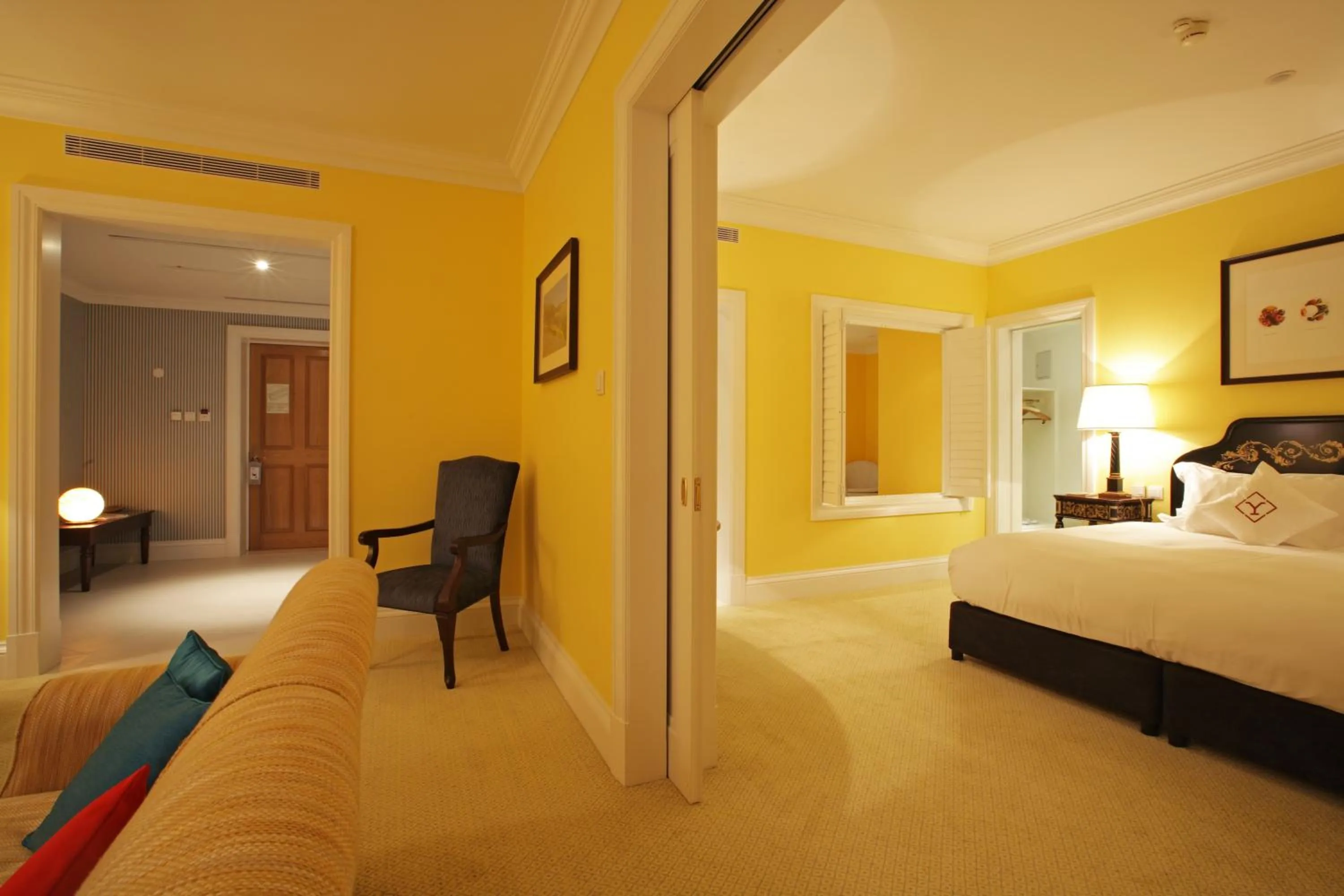 Living room, Bed in The Yeatman