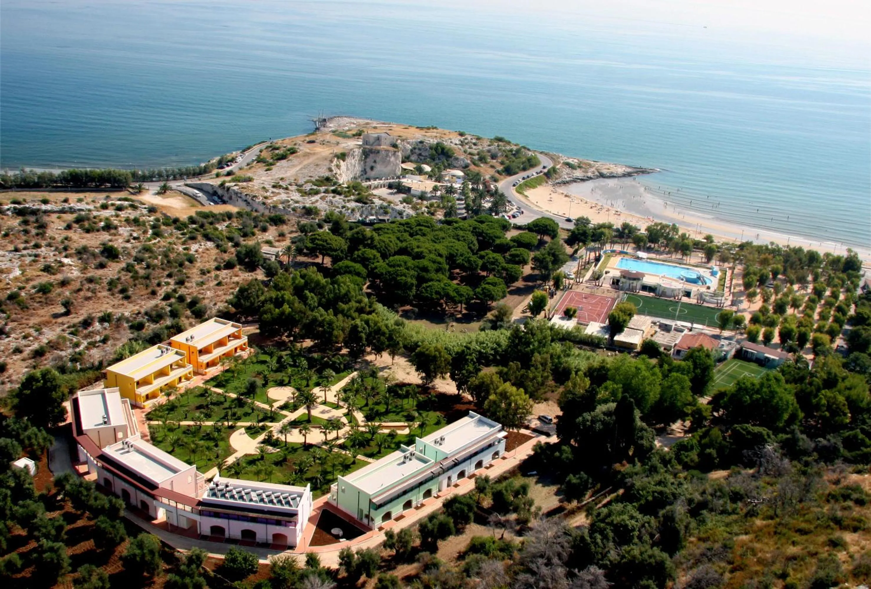 Bird's eye view in Village Baia Turchese