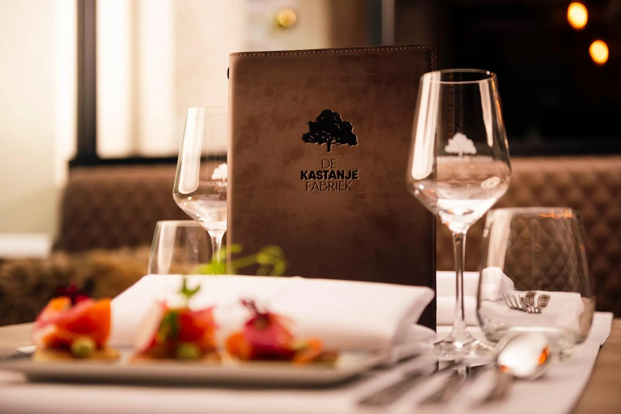 Restaurant/places to eat in Hotel de Kastanjefabriek