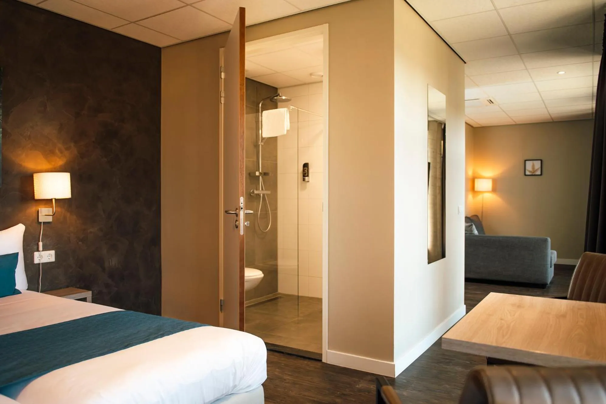 Bed in Hotel de Kastanjefabriek