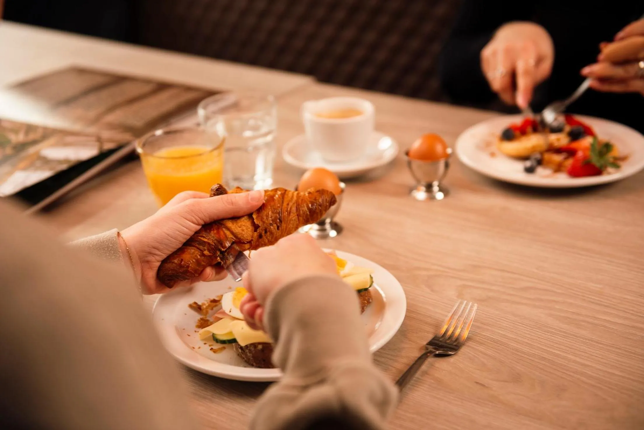 Breakfast in Hotel de Kastanjefabriek