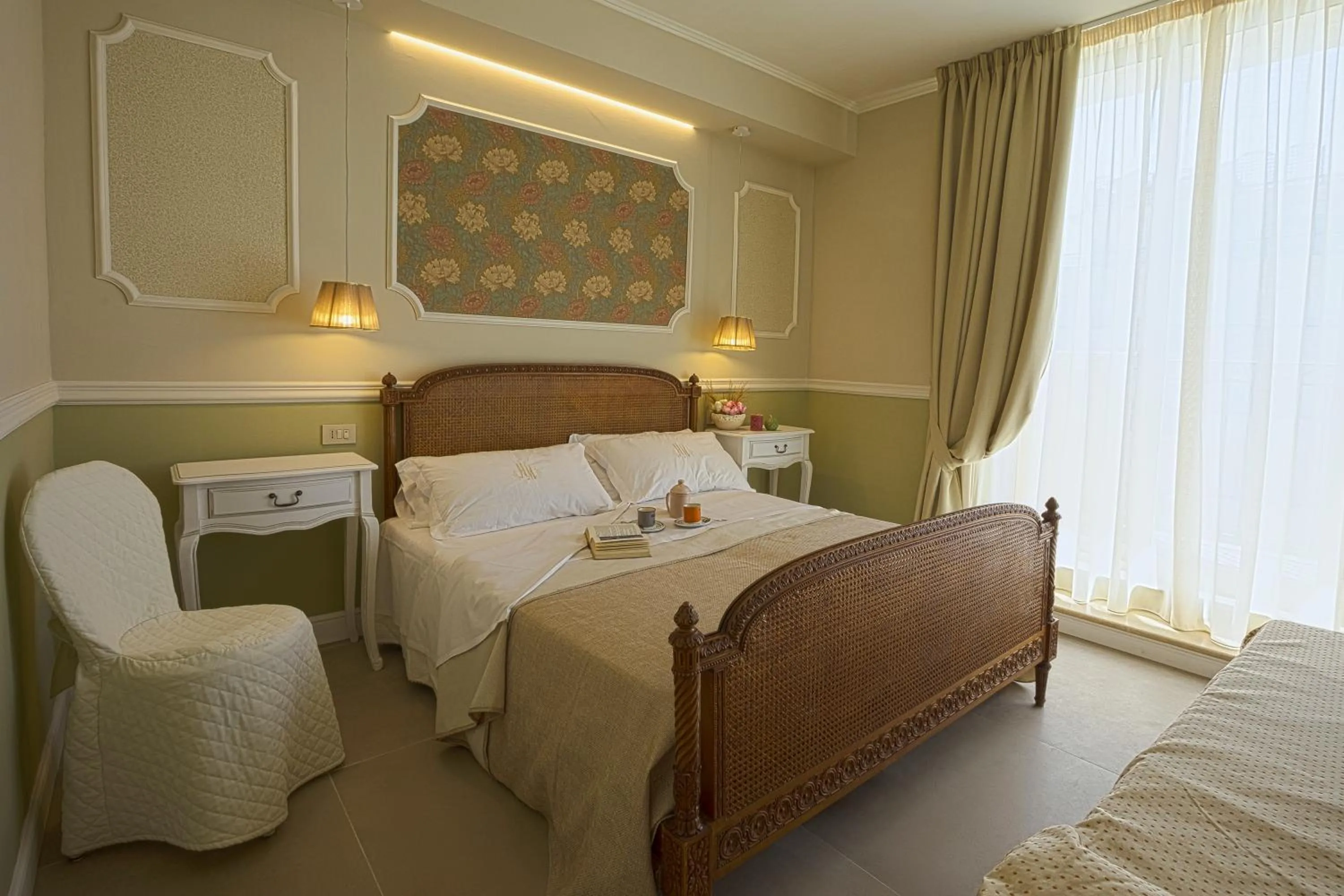 Bed in Hotel Mocambo piscina, spiaggia e biciclette