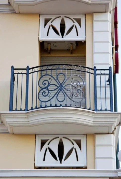 Balcony/Terrace in Hotel Mocambo piscina, spiaggia e biciclette