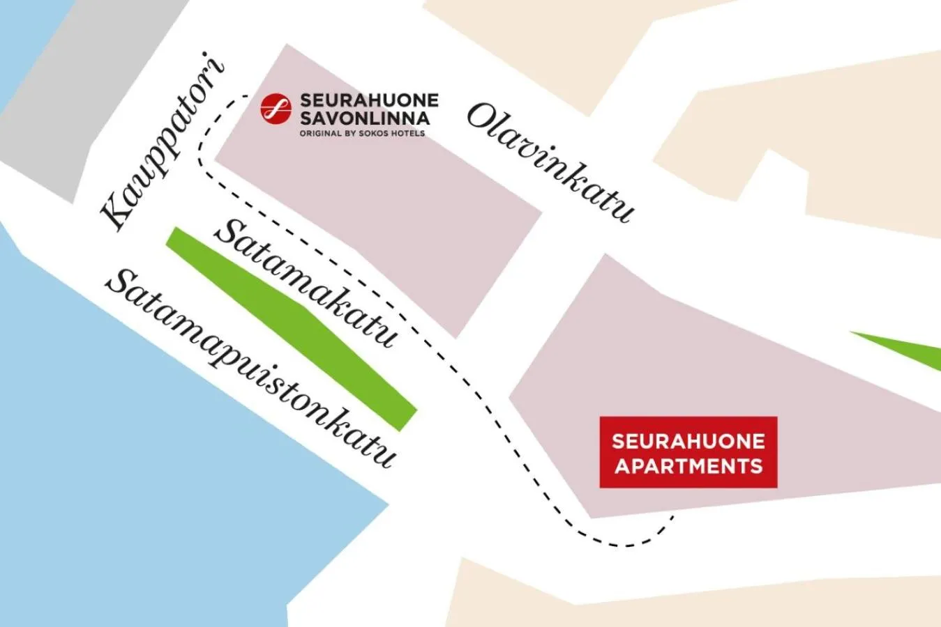 Location in Summer Hotel Tott