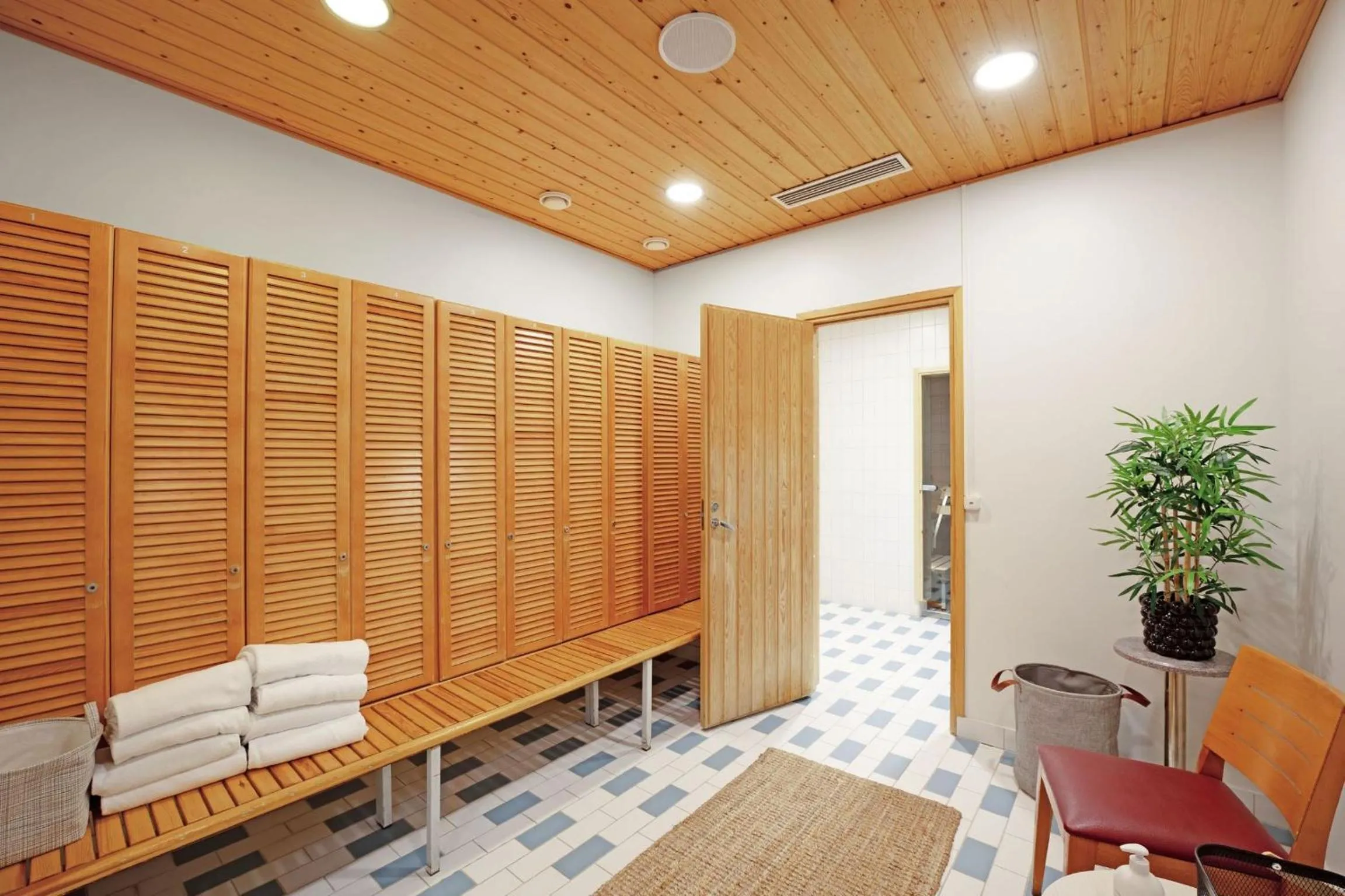 Sauna in Summer Hotel Tott