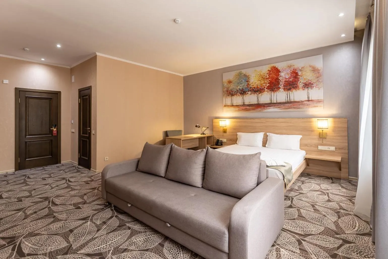 Photo of the whole room, Bed in Renion Park Hotel